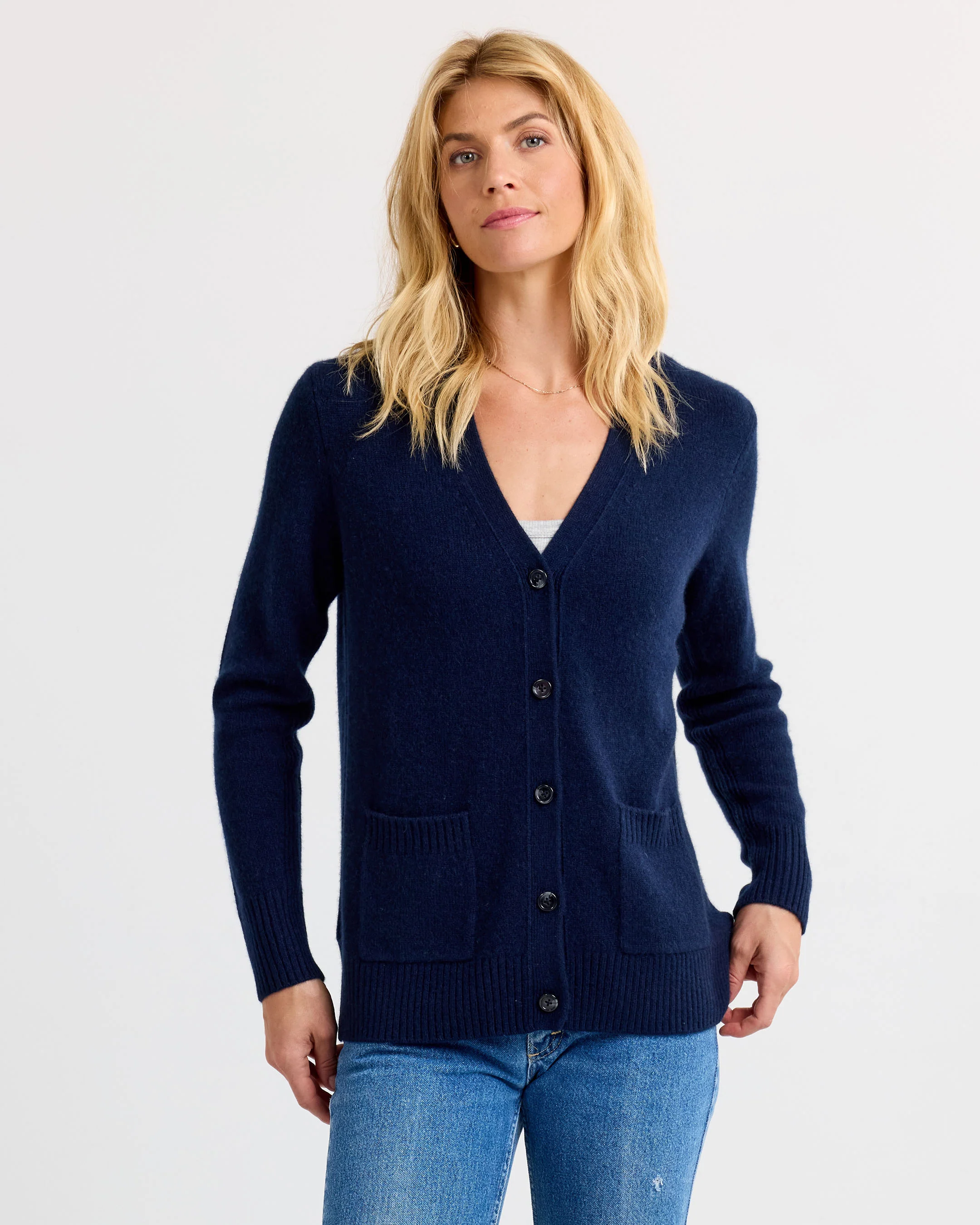 Cashmere Boyfriend Cardigan - Image 5