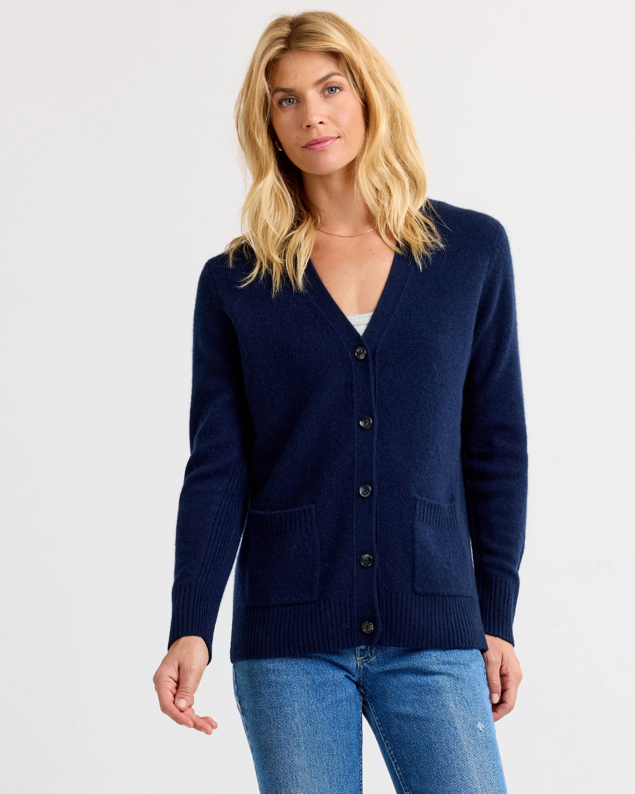 Cashmere Boyfriend Cardigan - Image 7