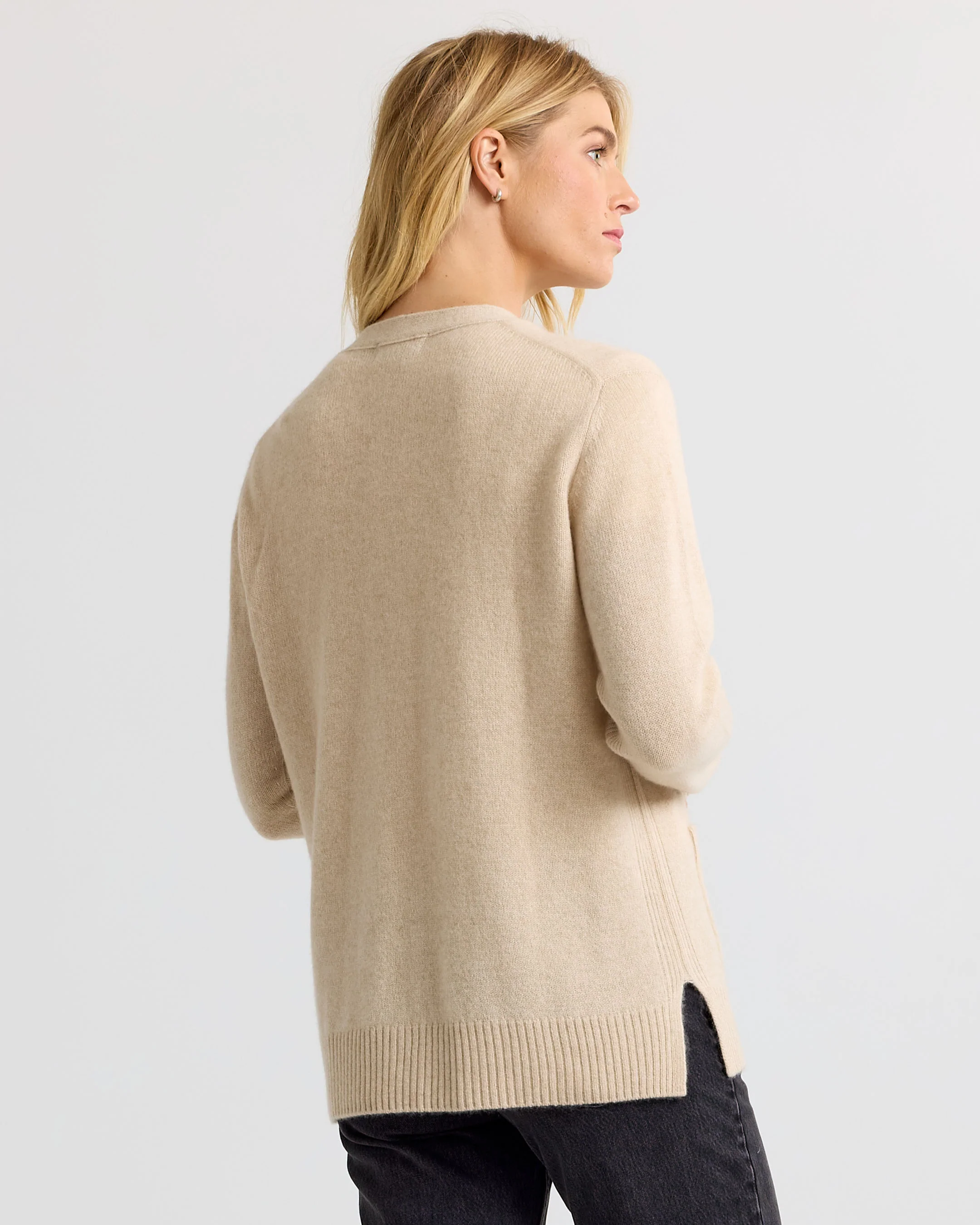 Cashmere Boyfriend Cardigan - Image 5