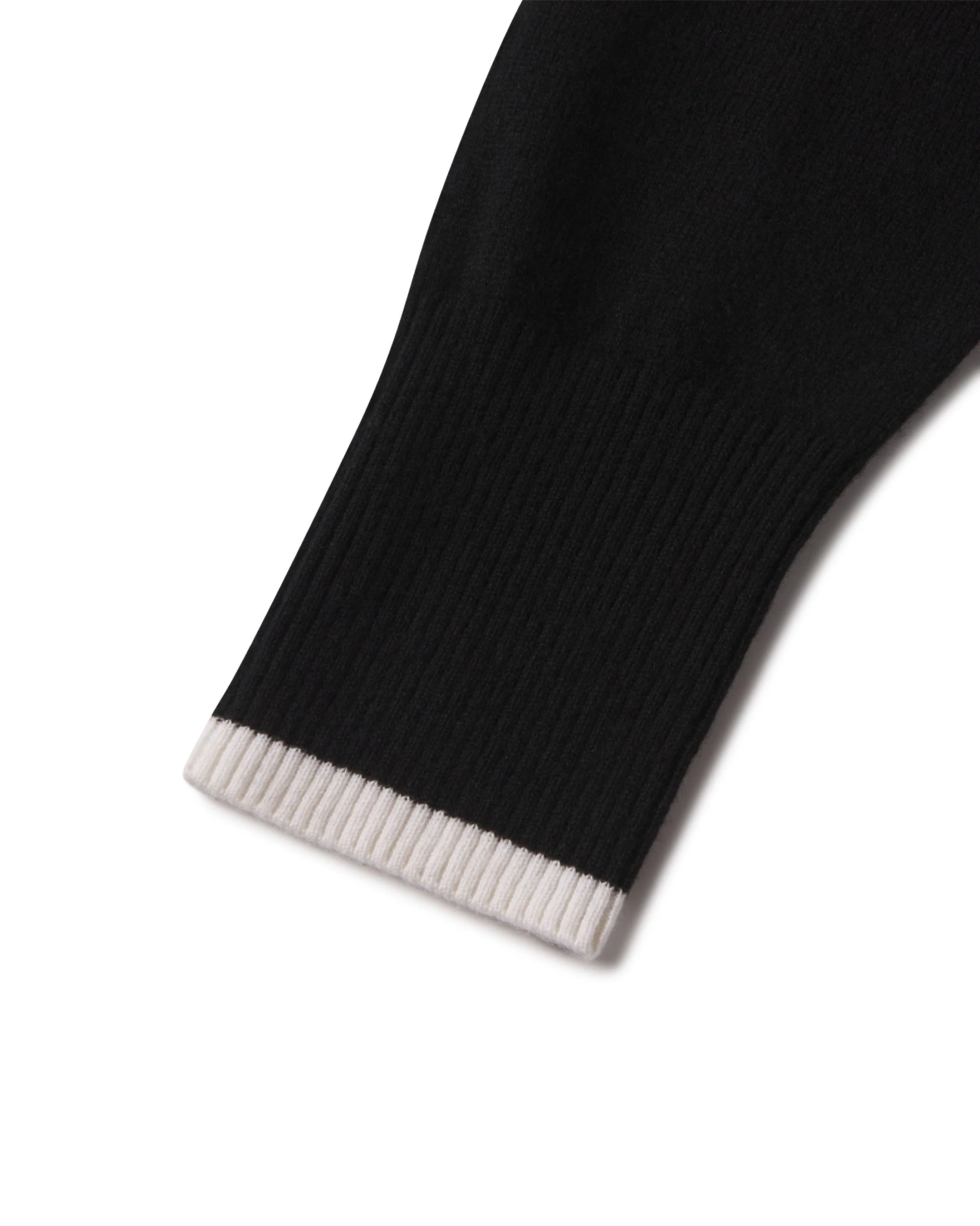 Cashmere Contrast Hoodie - Image 8