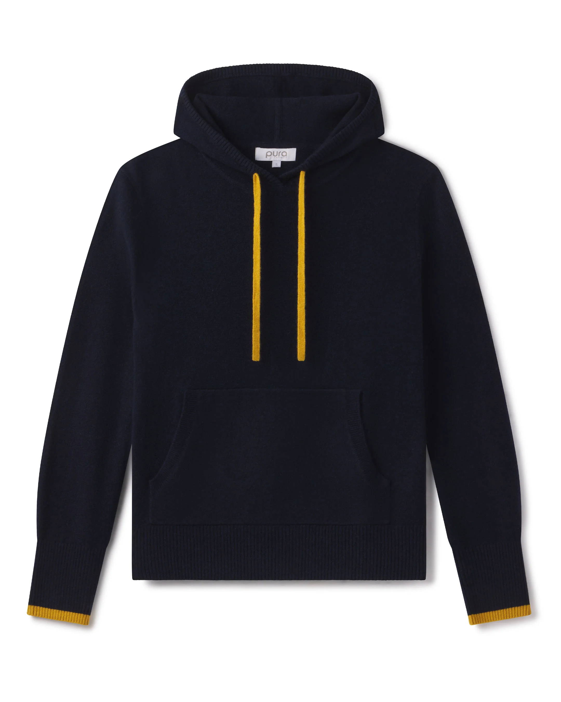 Cashmere Contrast Hoodie - Image 7