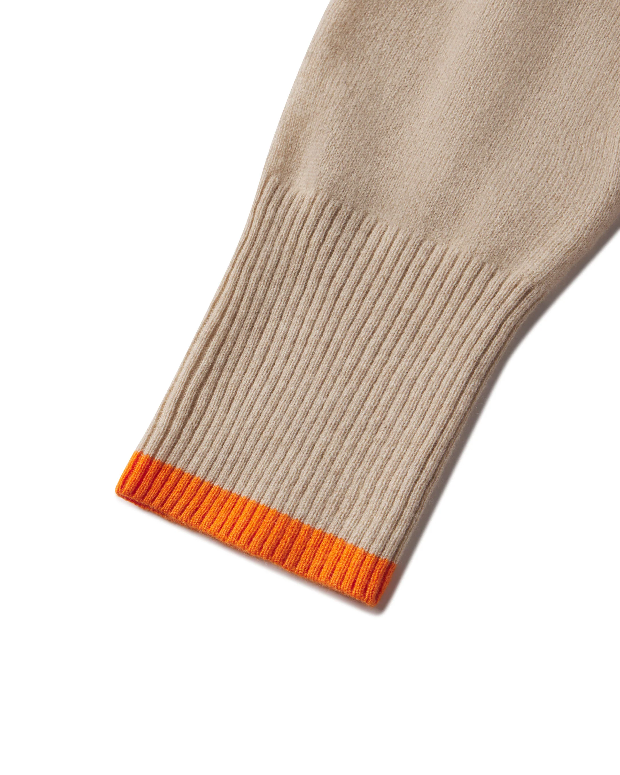 Cashmere Contrast Hoodie - Image 8