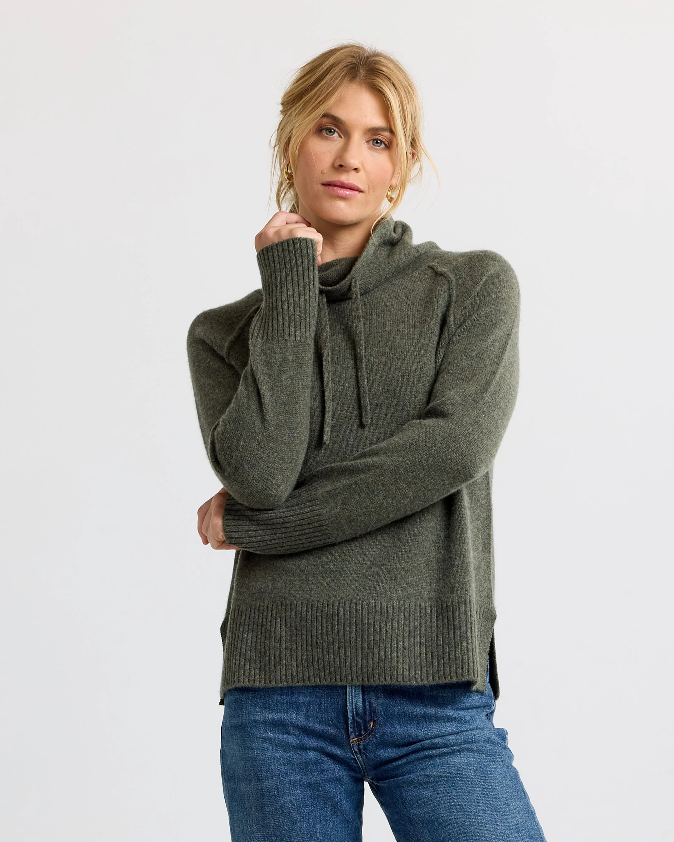 Cashmere Drawstring Funnel - Image 4