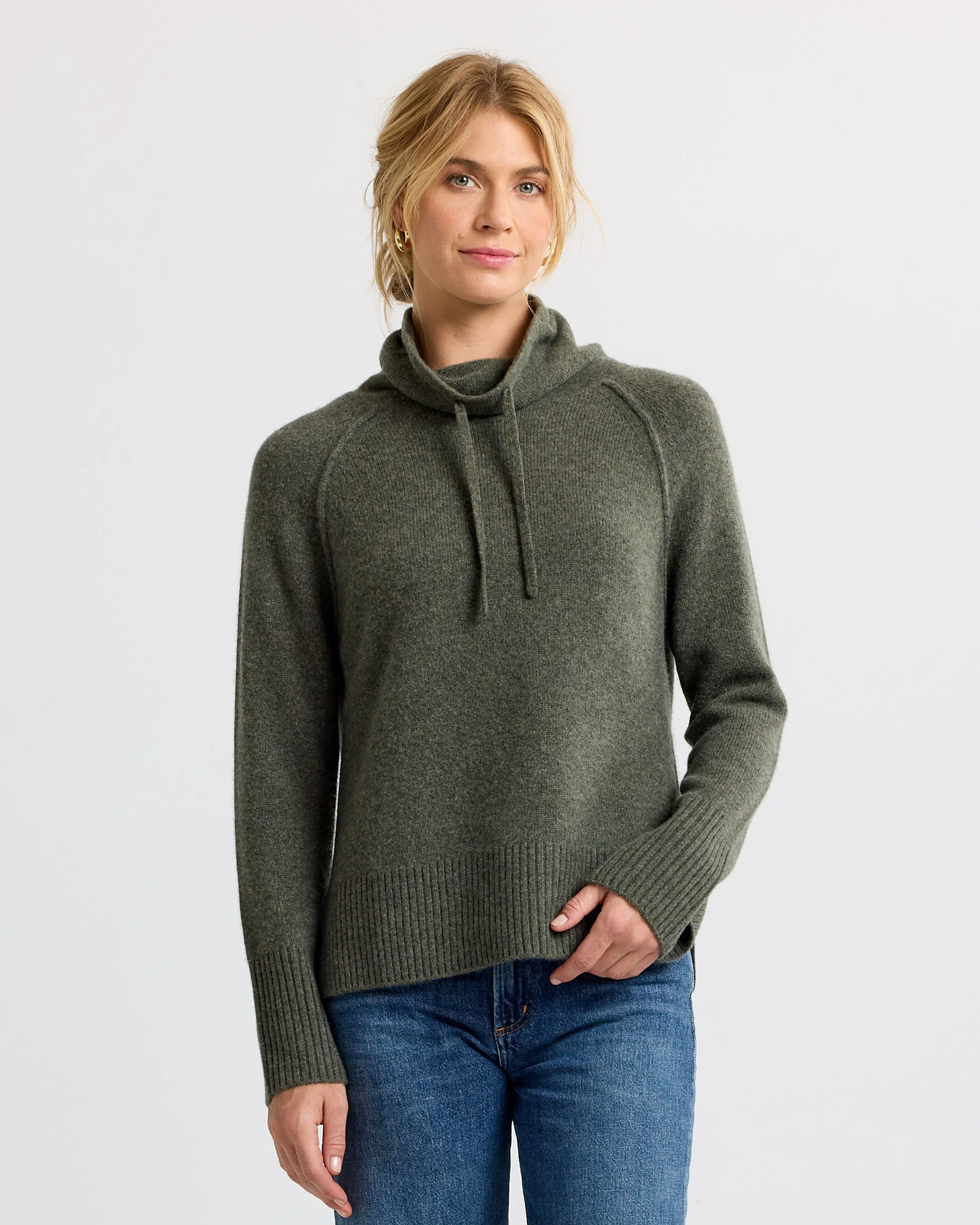 Cashmere Drawstring Funnel - Image 5