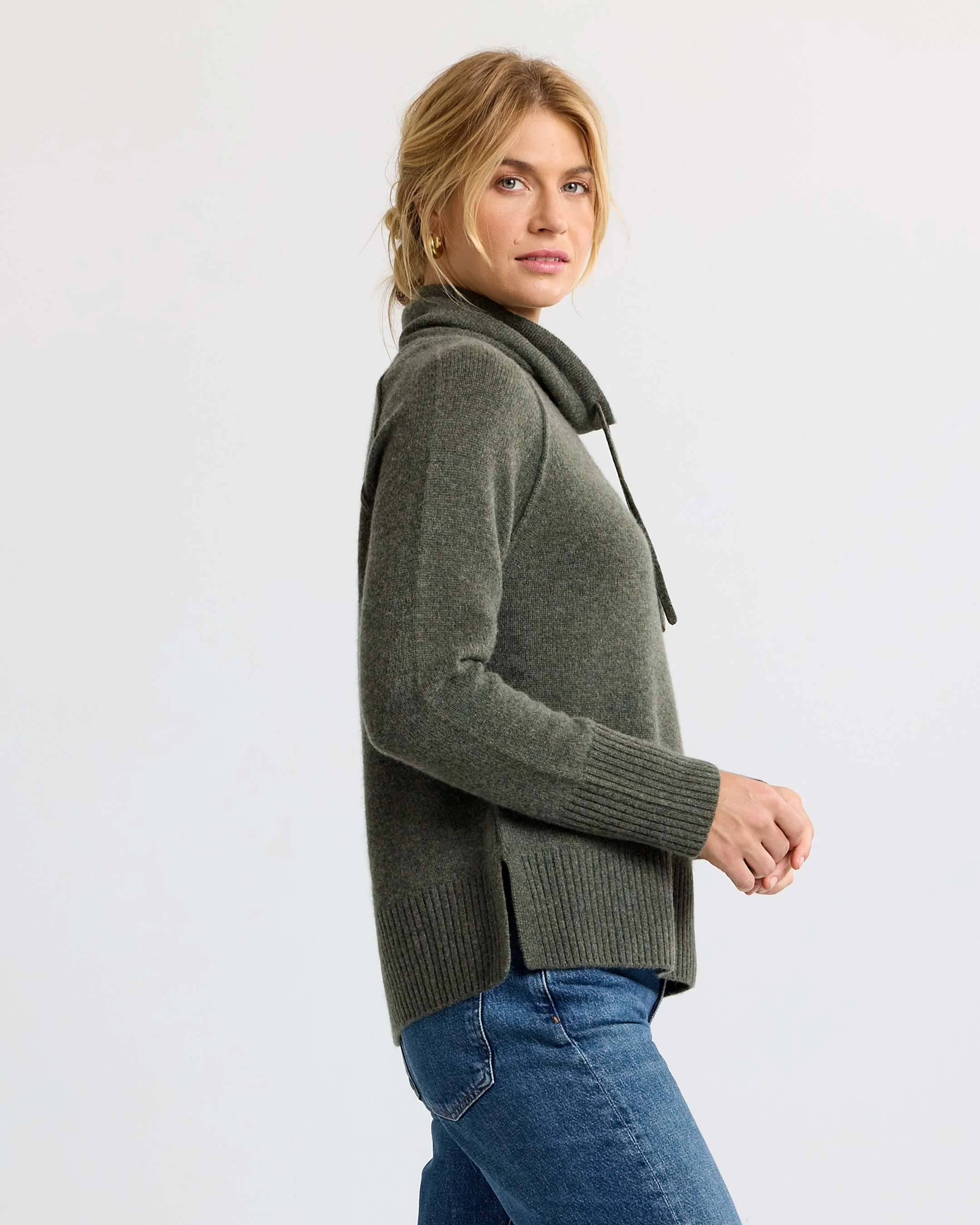 Cashmere Drawstring Funnel - Image 6