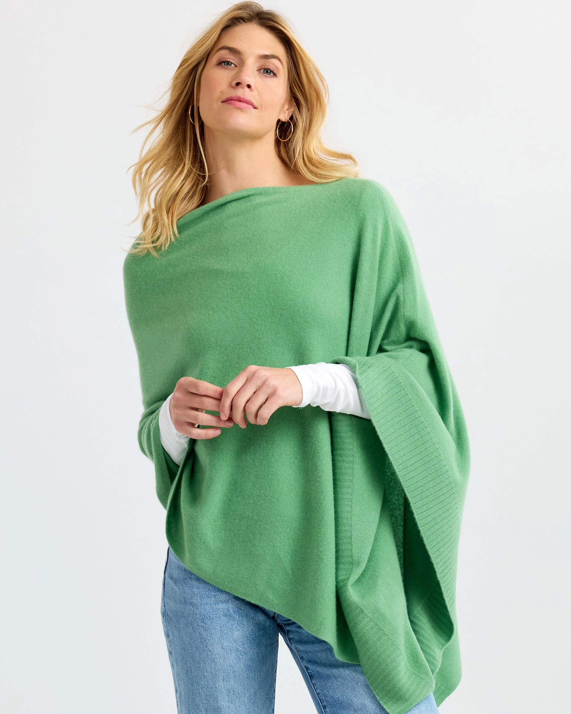 Cashmere Poncho - Image 3