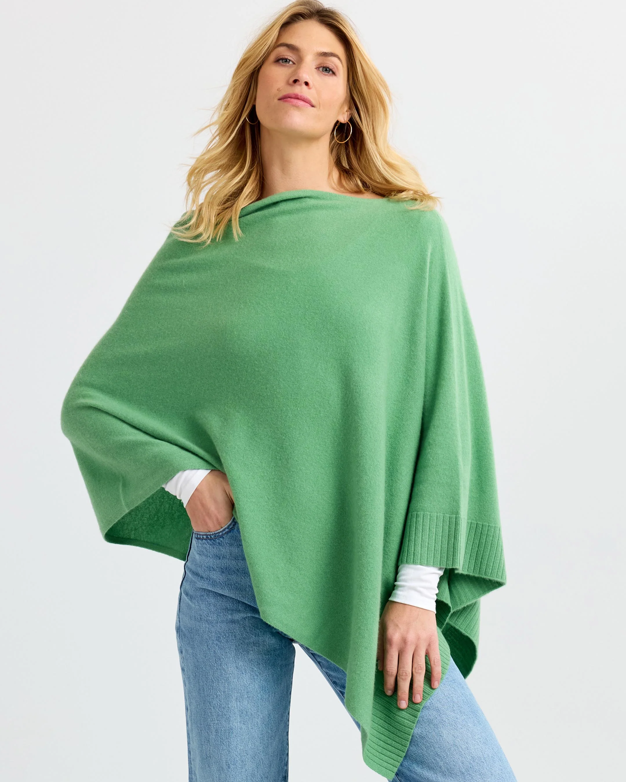 Cashmere Poncho - Image 4