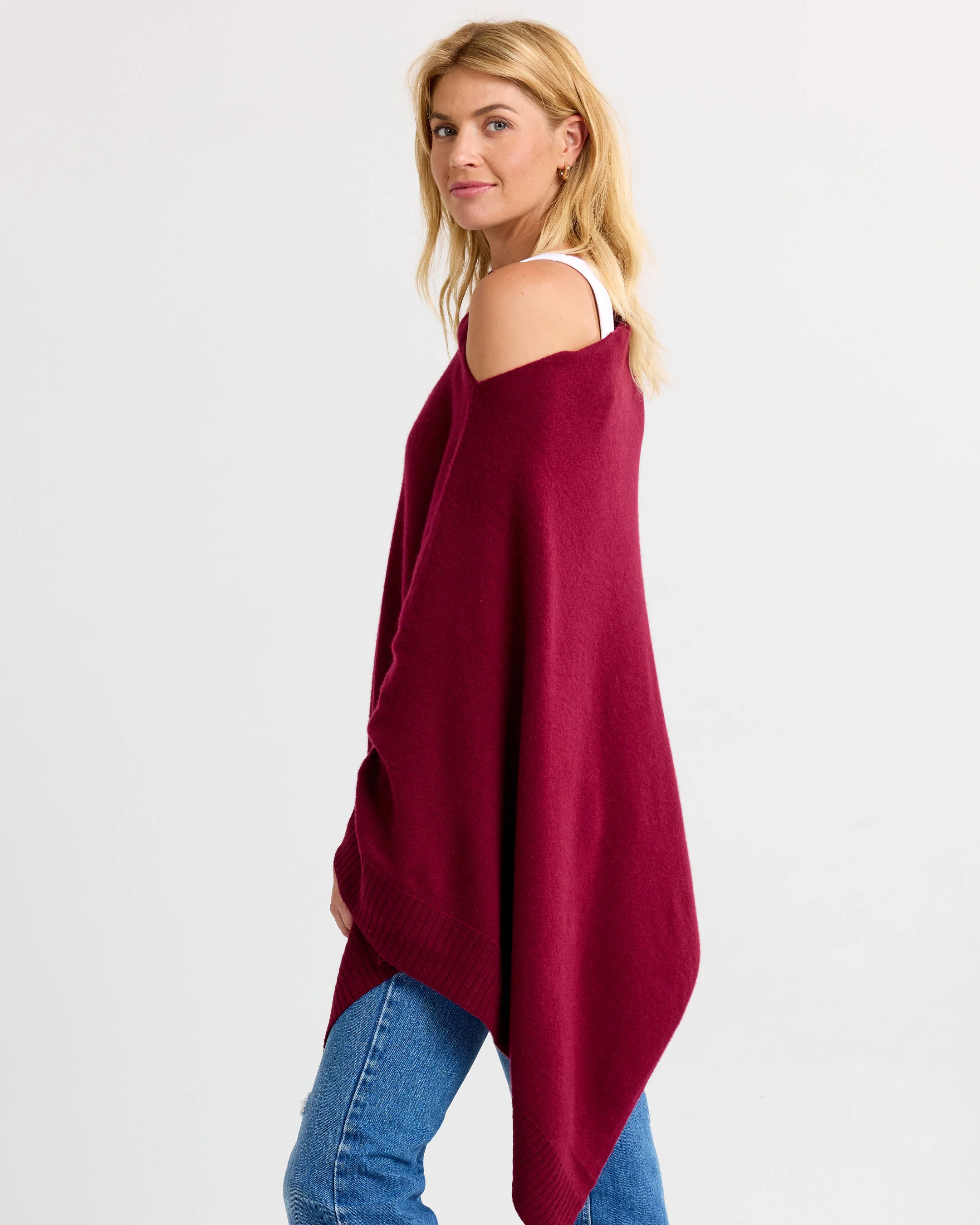 Cashmere Poncho - Image 4