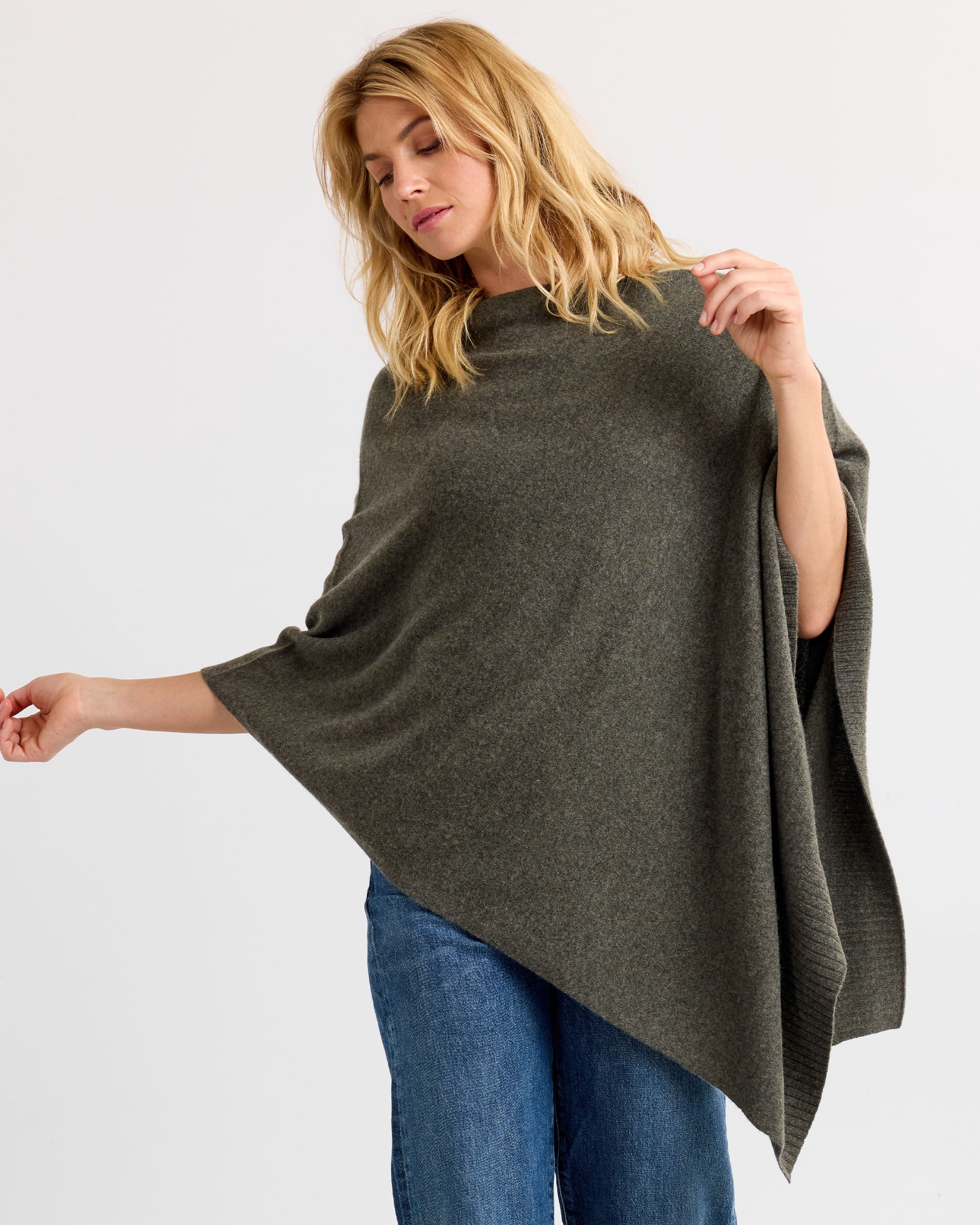 Cashmere Poncho - Image 2