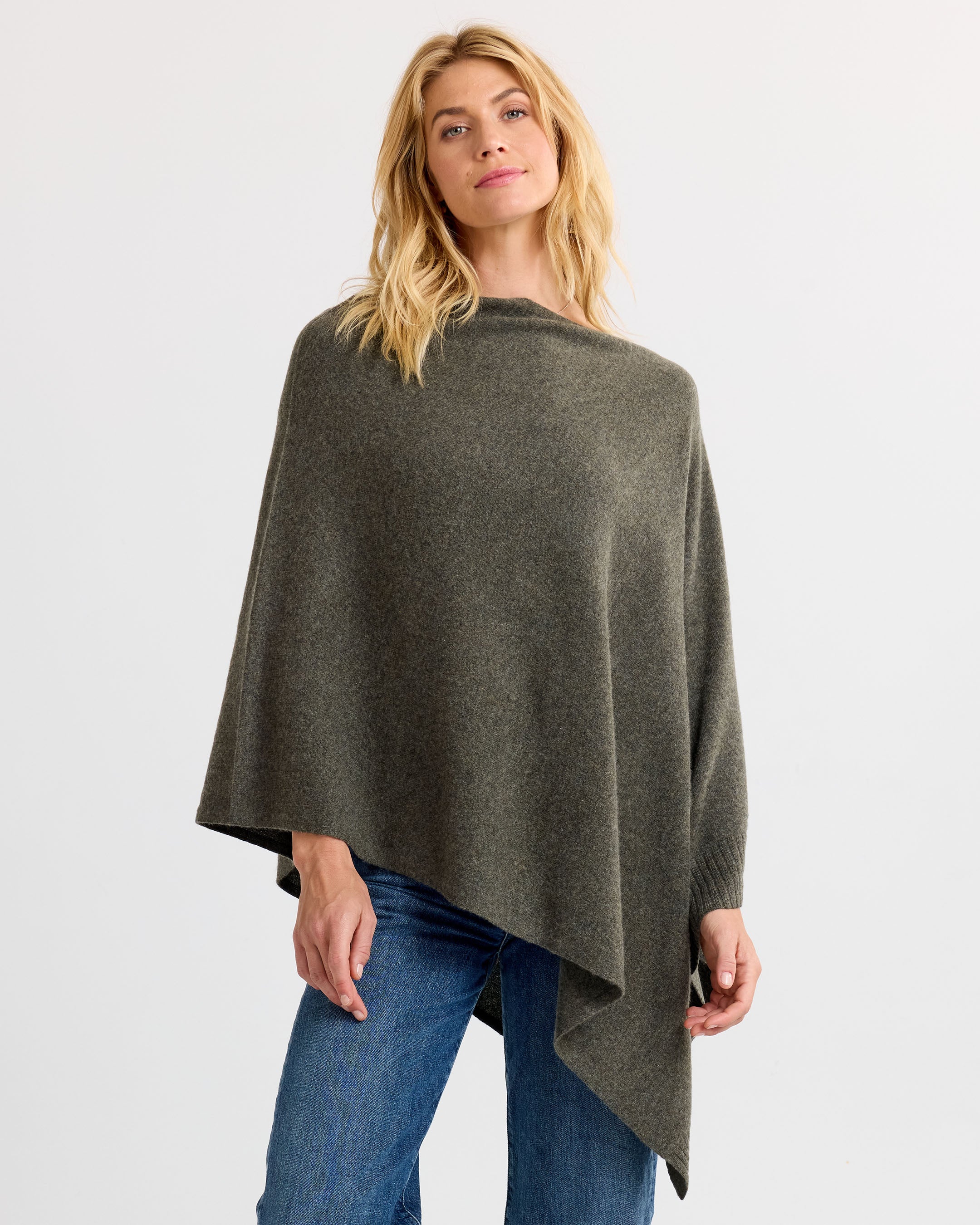 Cashmere Poncho - Image 5