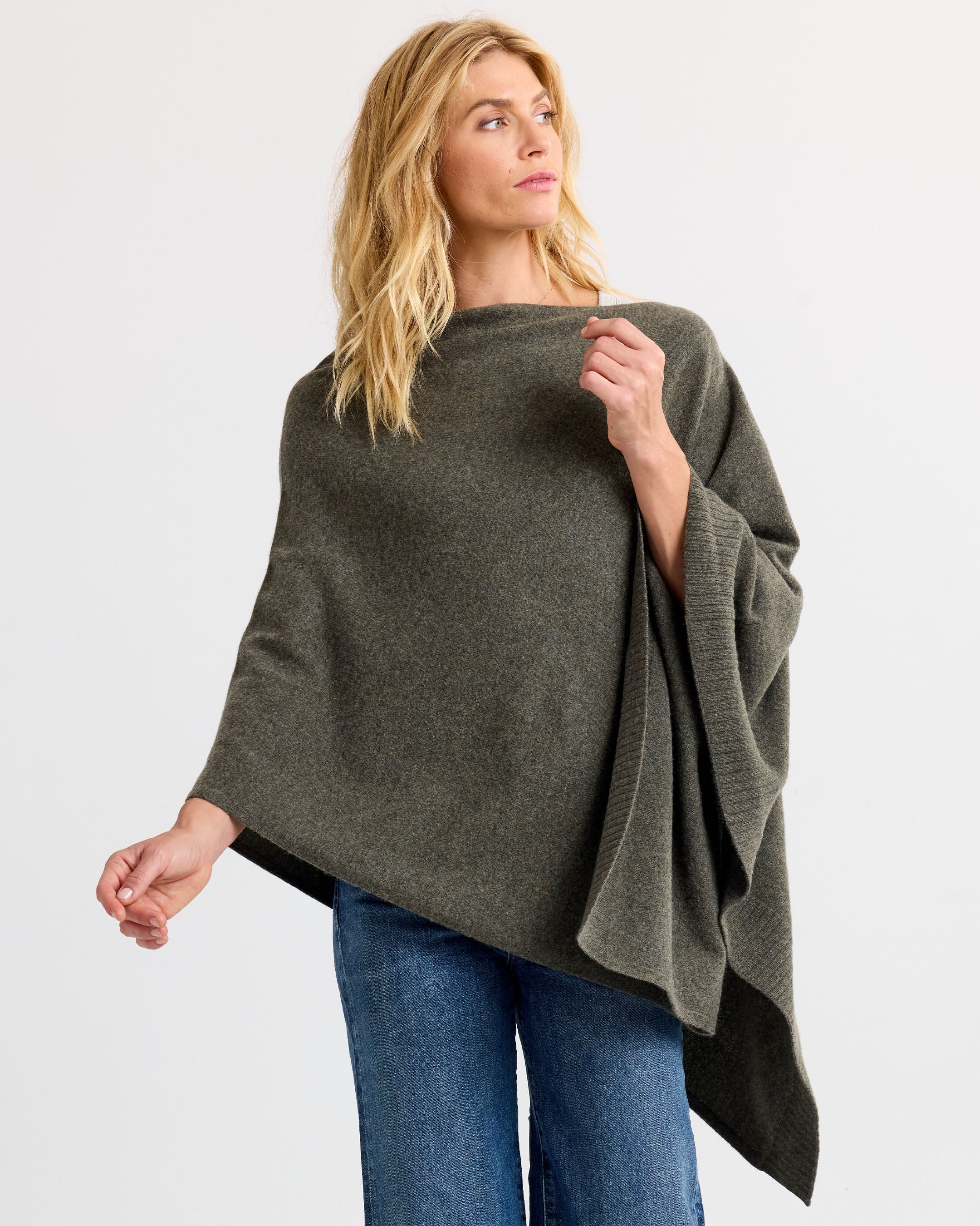 Cashmere Poncho - Image 7