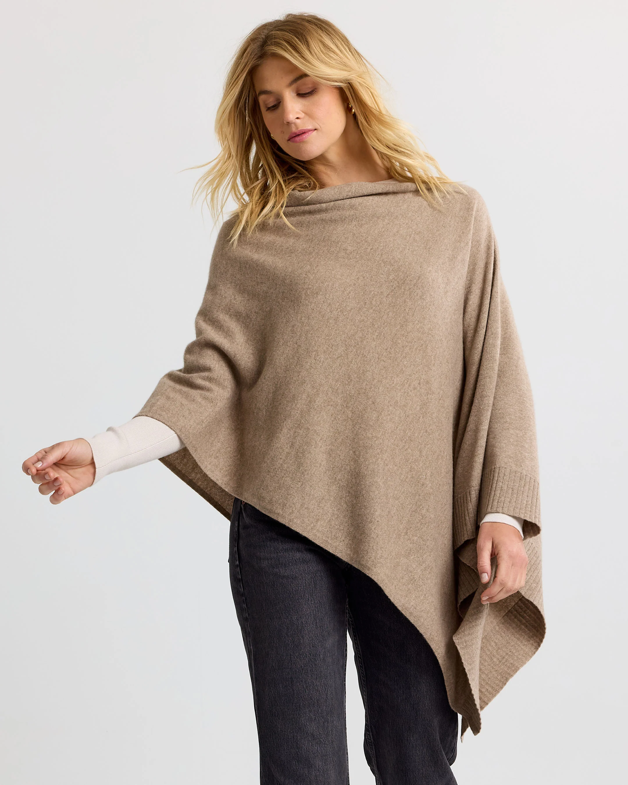 Cashmere Poncho - Image 2