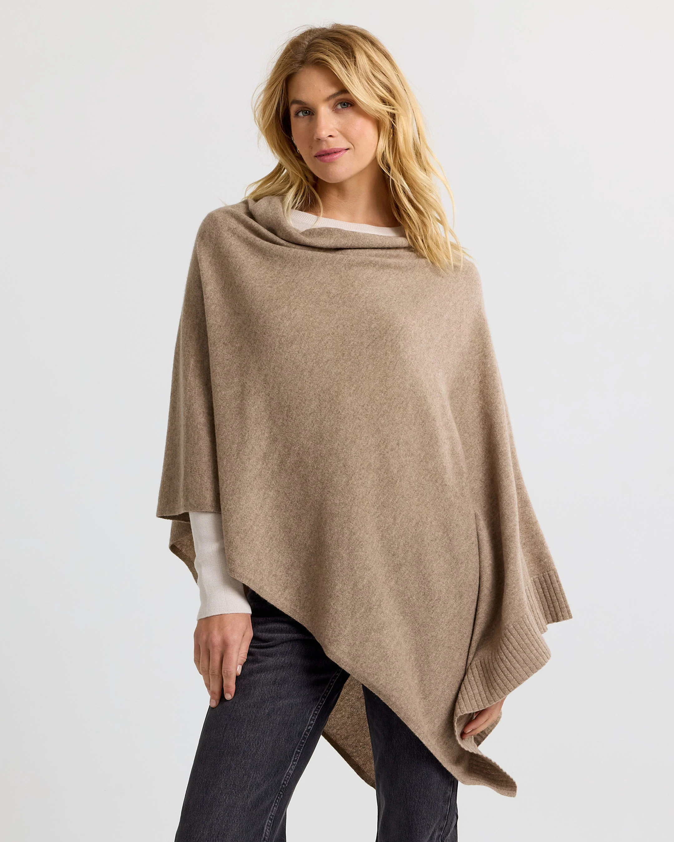 Cashmere Poncho - Image 3