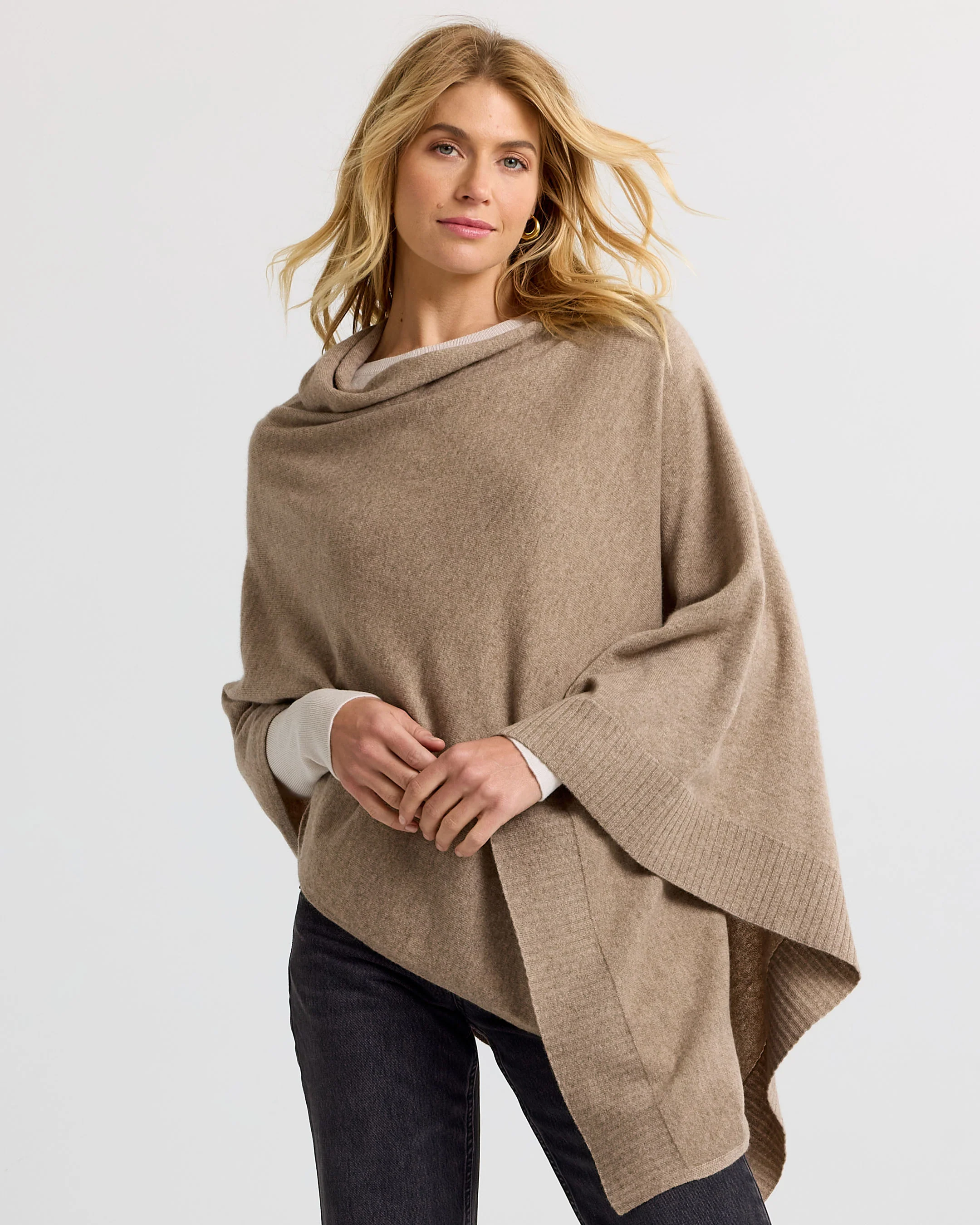 Cashmere Poncho - Image 4