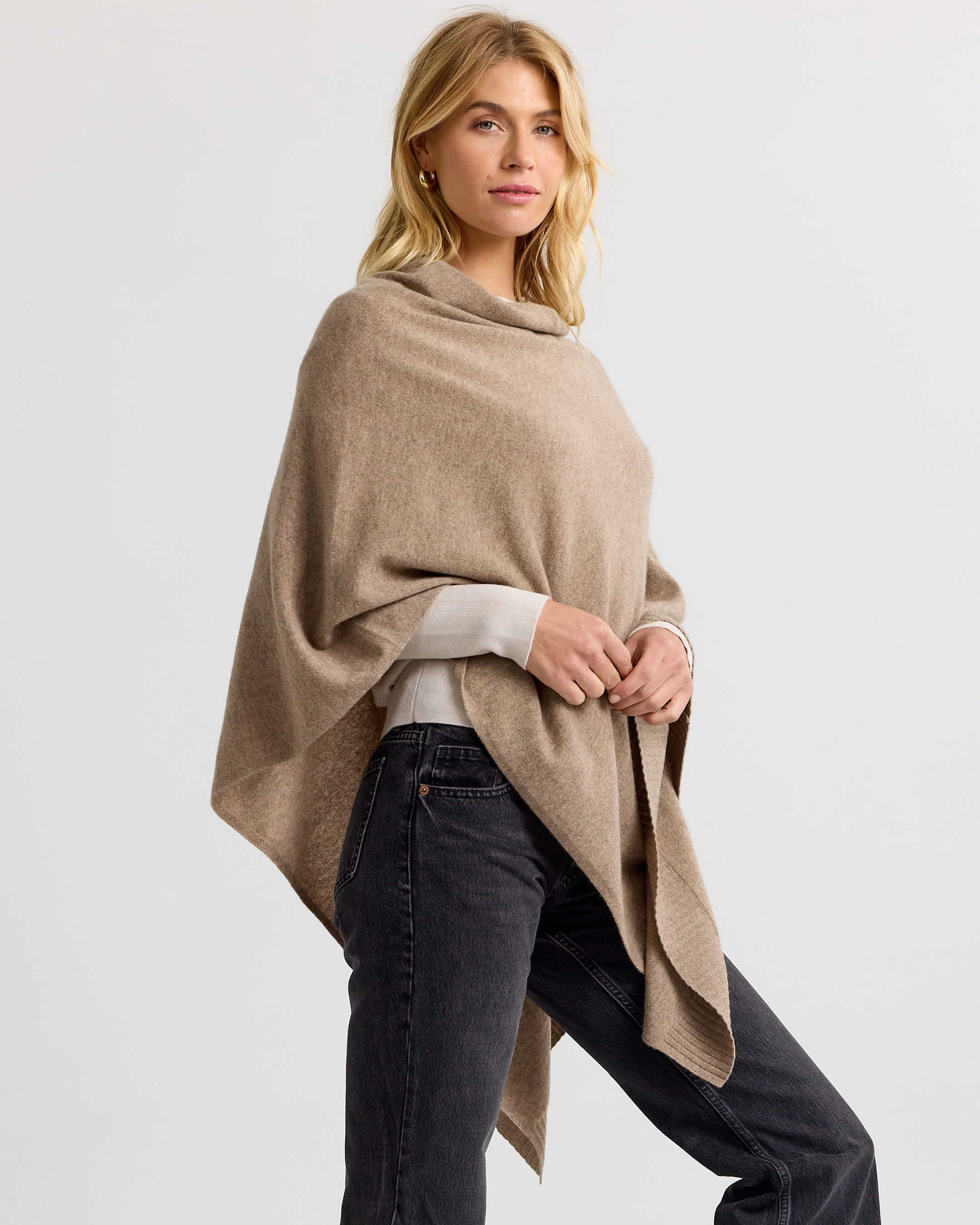 Cashmere Poncho - Image 6