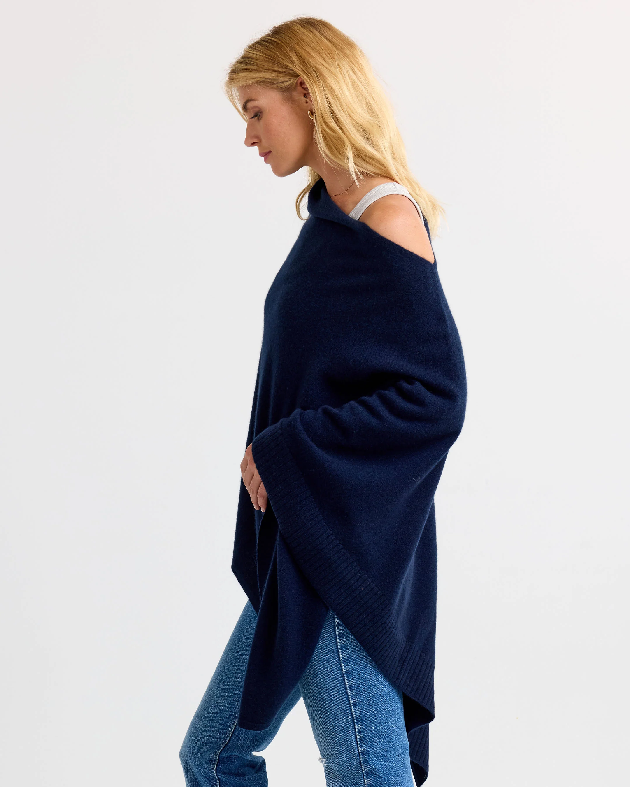 Cashmere Poncho - Image 2