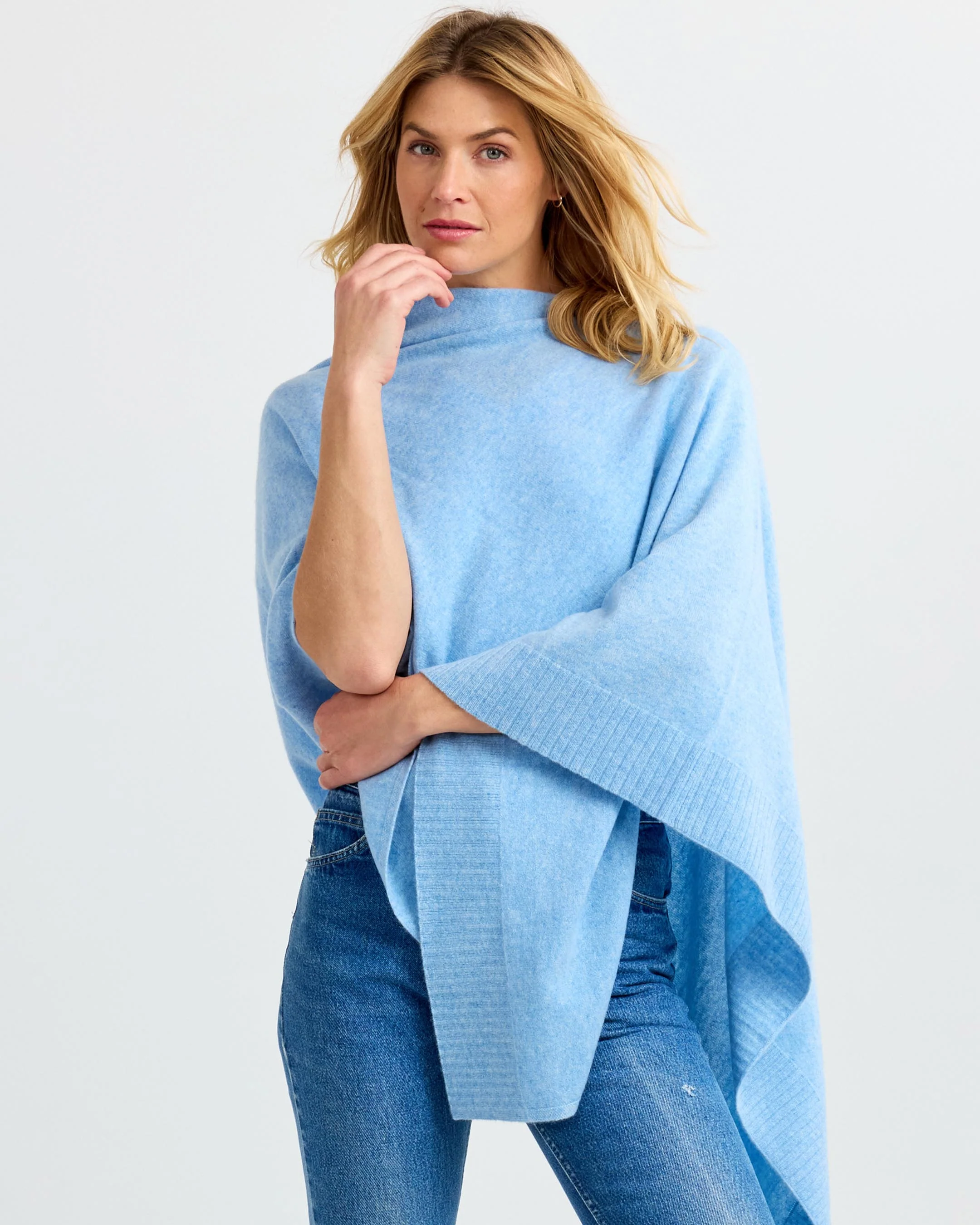 Cashmere Poncho - Image 2