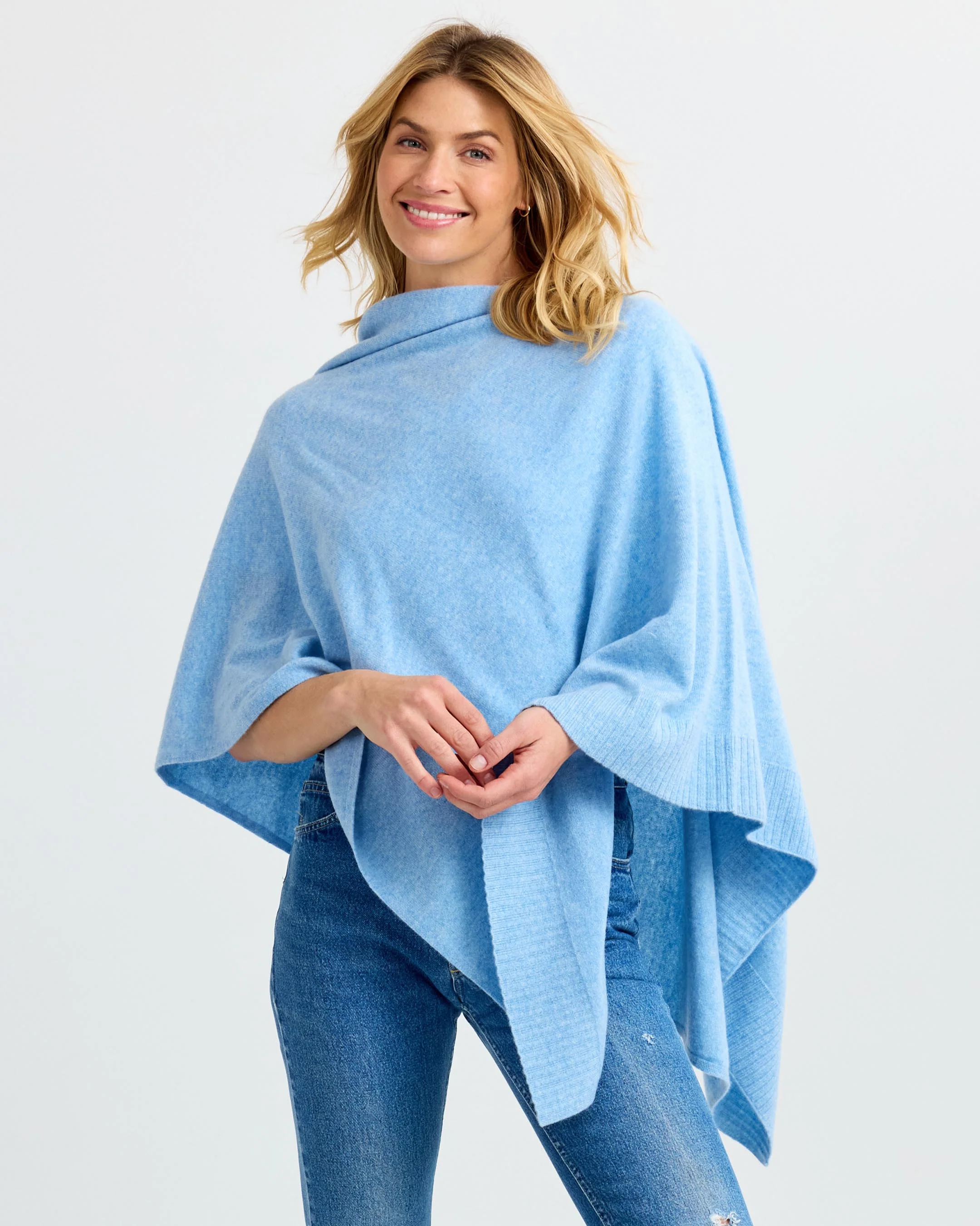 Cashmere Poncho - Image 4