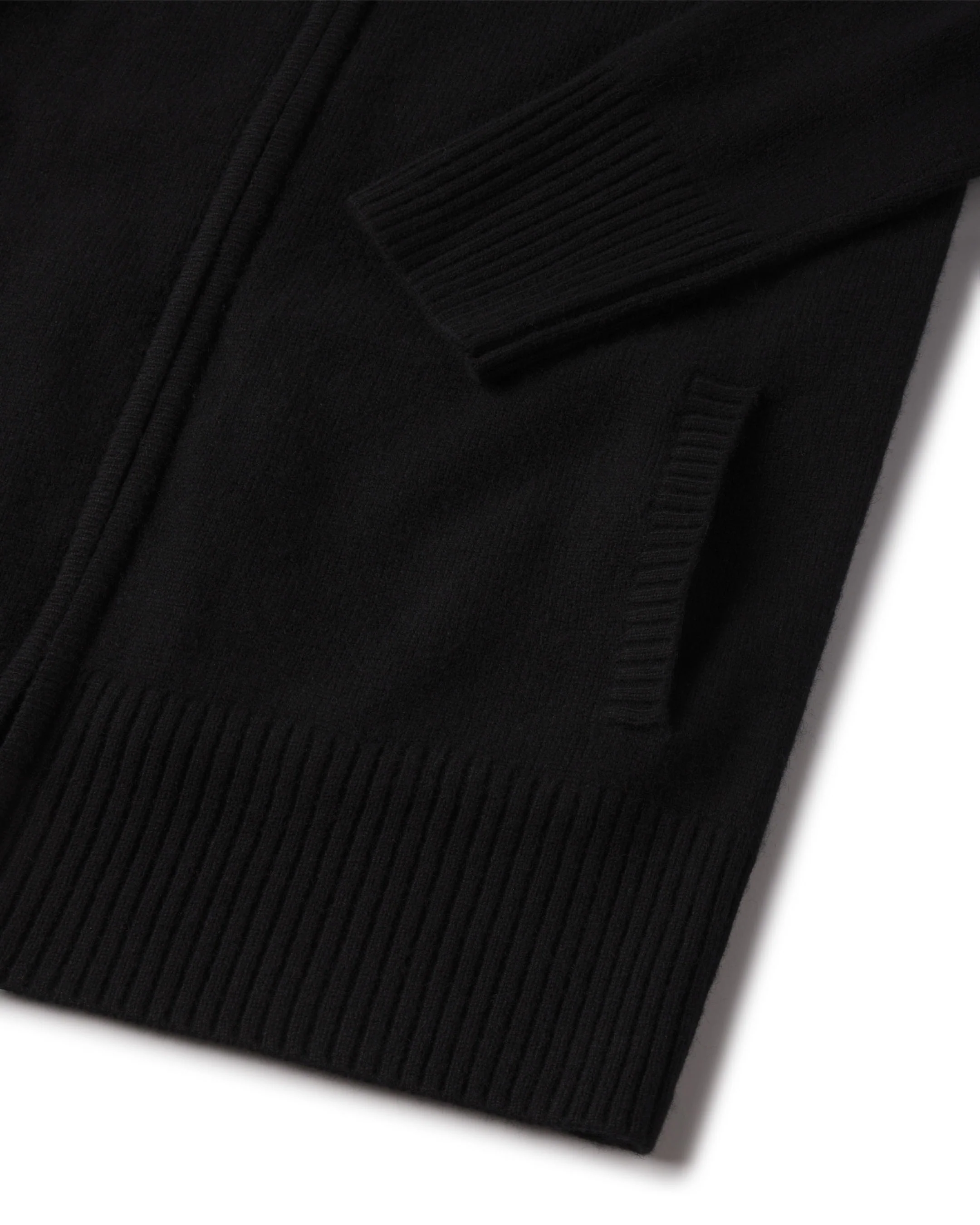 Cashmere Stand Collar Cardigan - Image 8