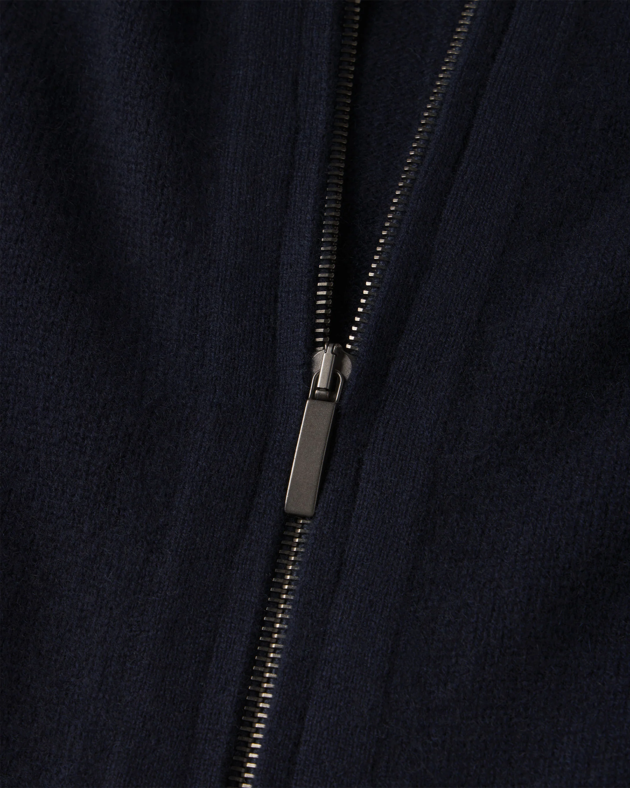 Cashmere Zip Up Cardigan - Image 4