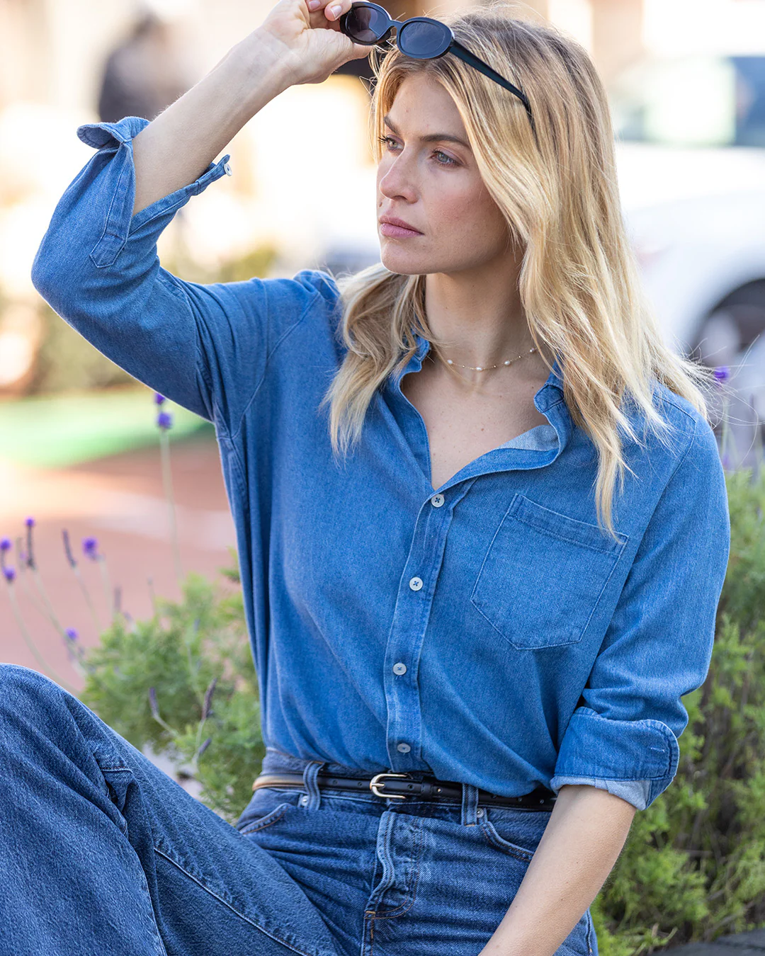 Classic Denim Button Up - Image 3