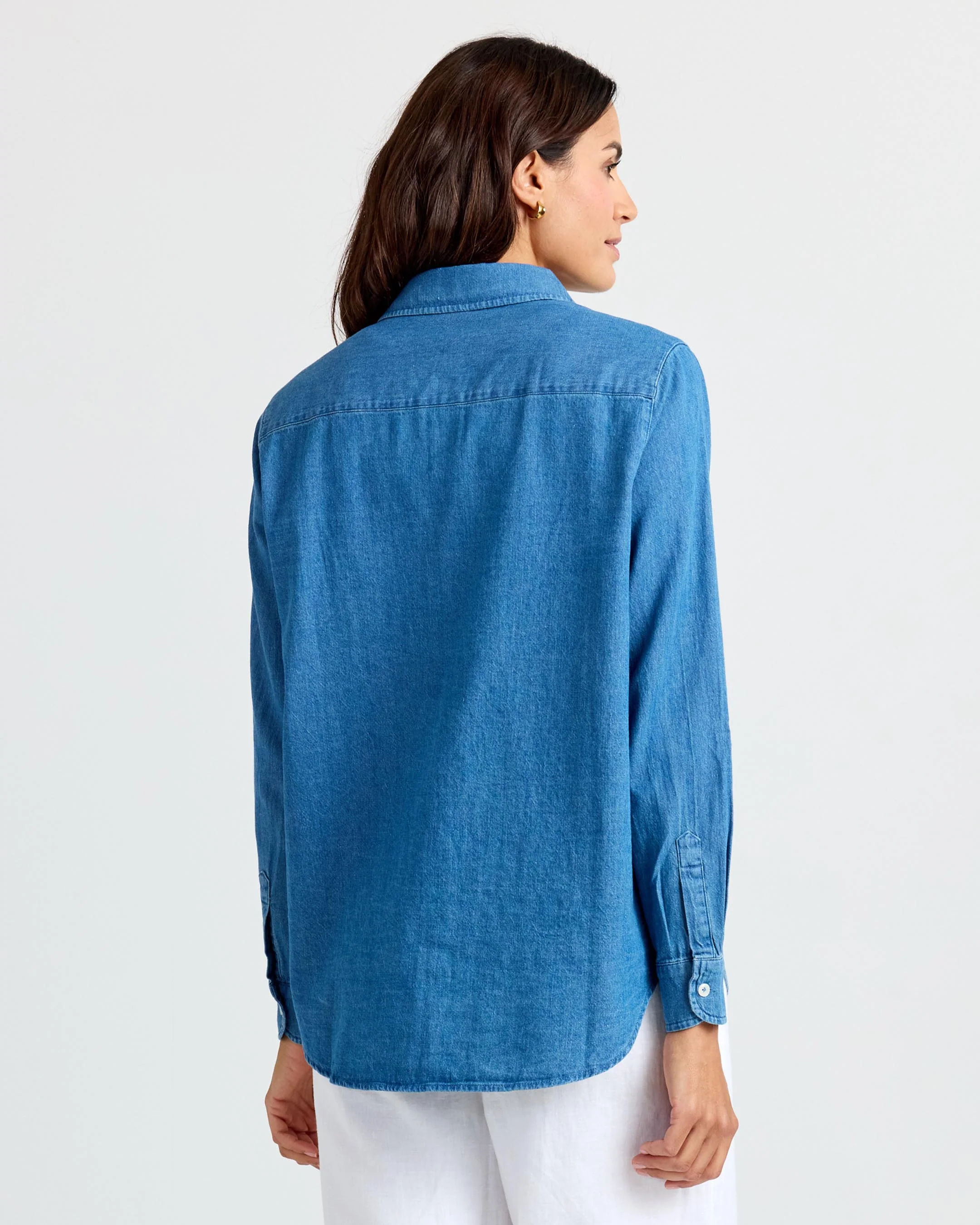 Classic Denim Button Up - Image 6