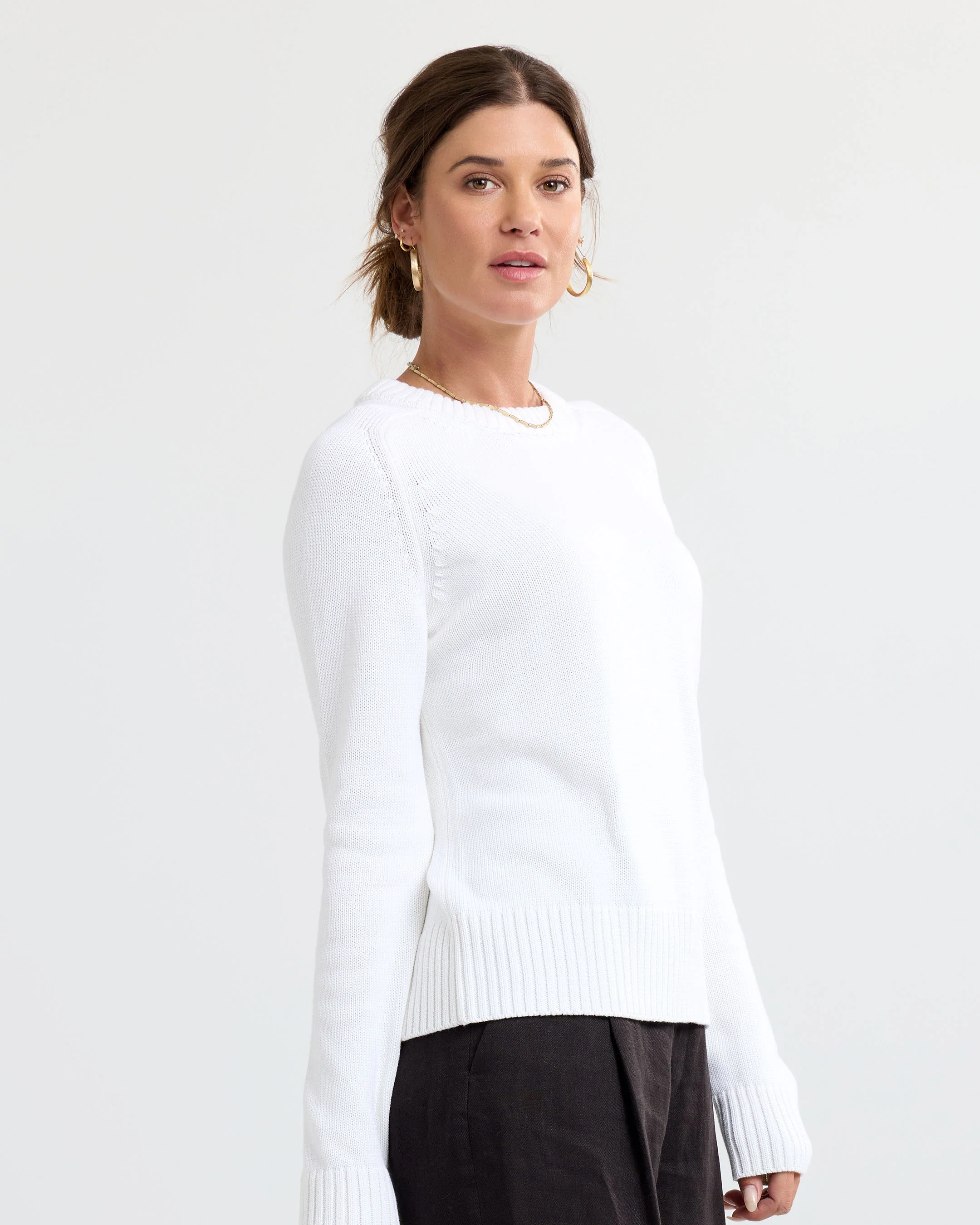 Cotton Silk Crew - Image 3