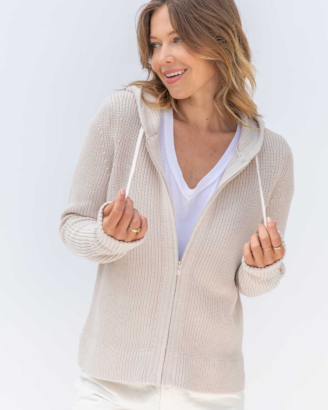 Cotton Fisherman Hoodie - Image 6