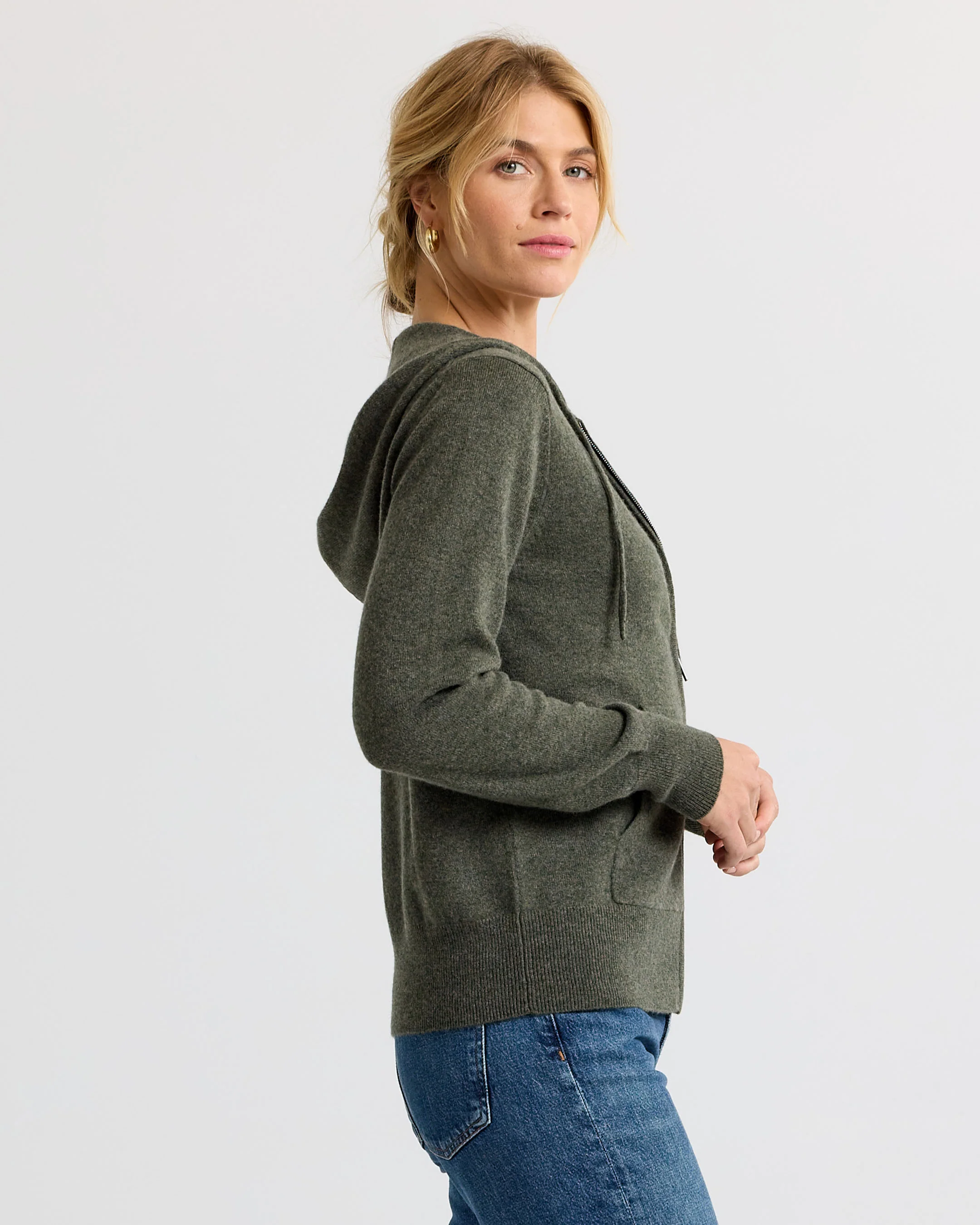 Essential Cashmere Hoodie - Image 4