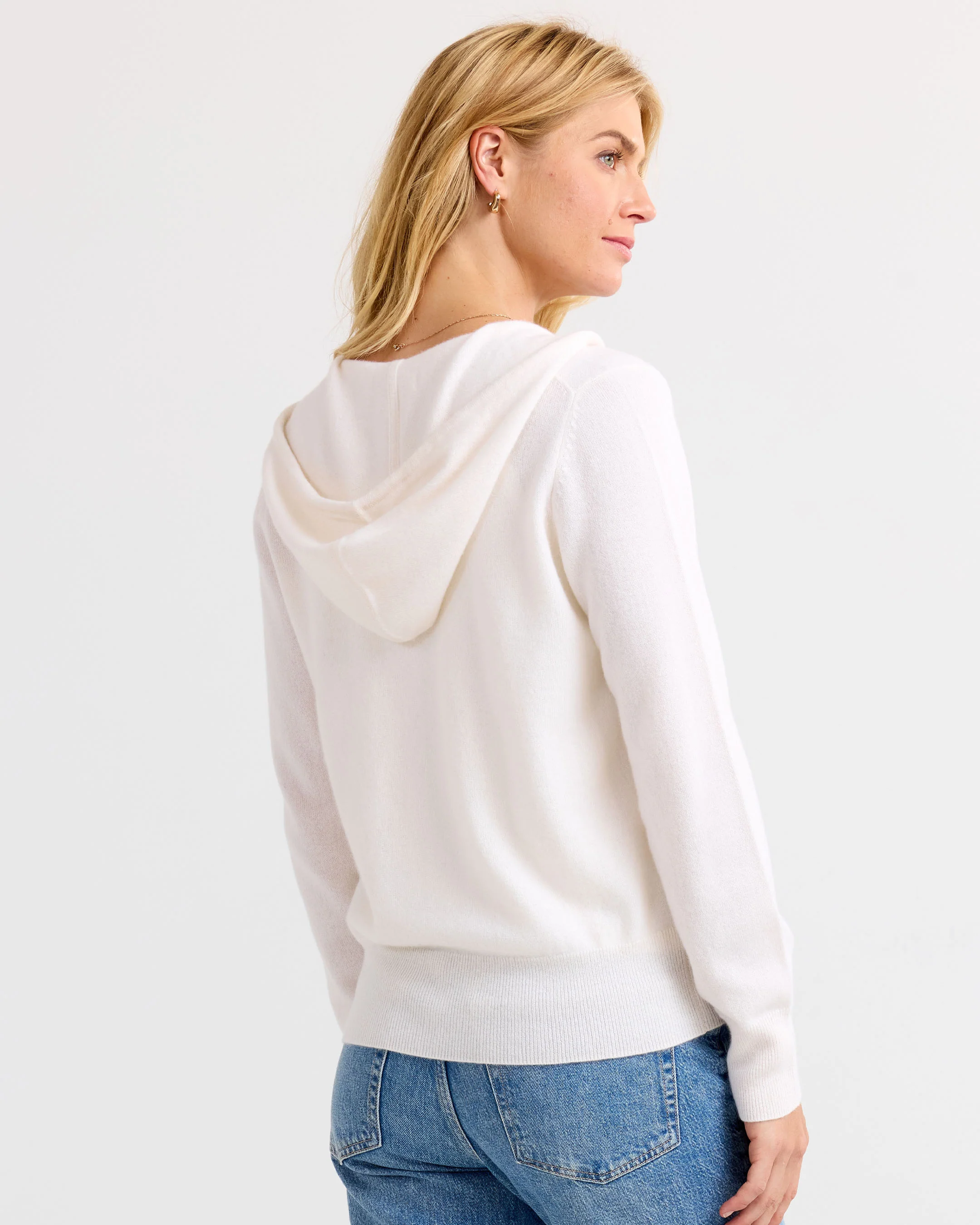 Essential Cashmere Hoodie - Image 3