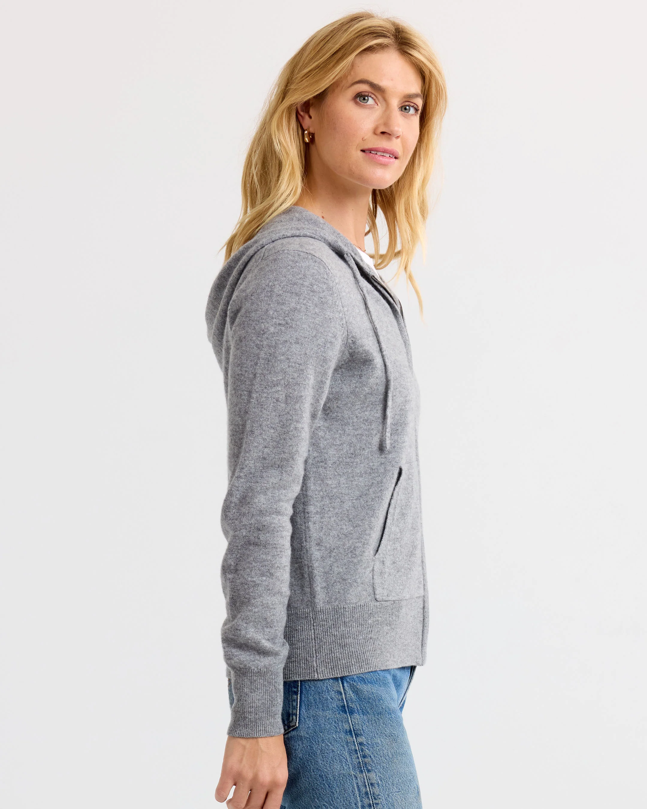 Essential Cashmere Hoodie - Image 3