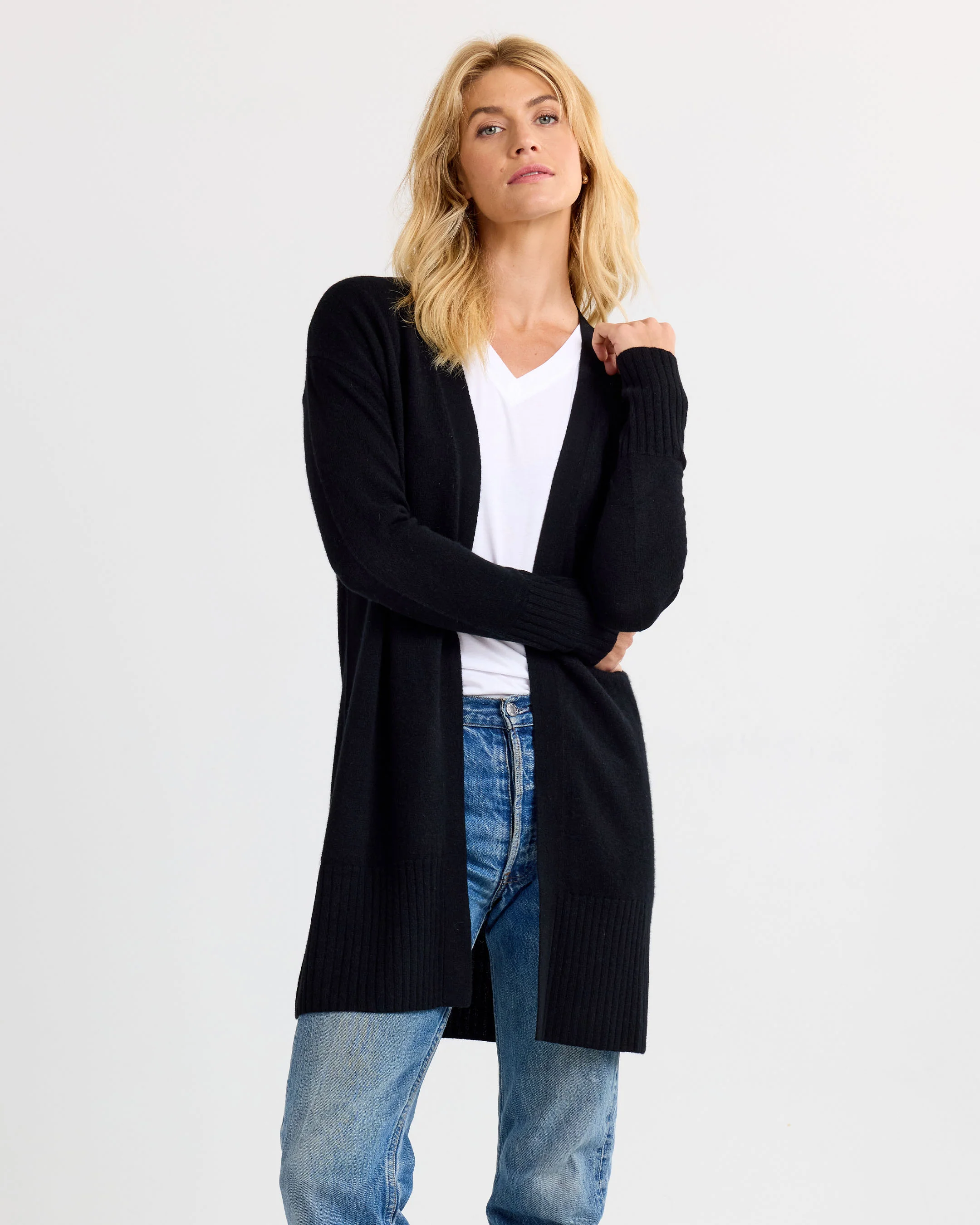 Long Cashmere Cardigan - Image 4