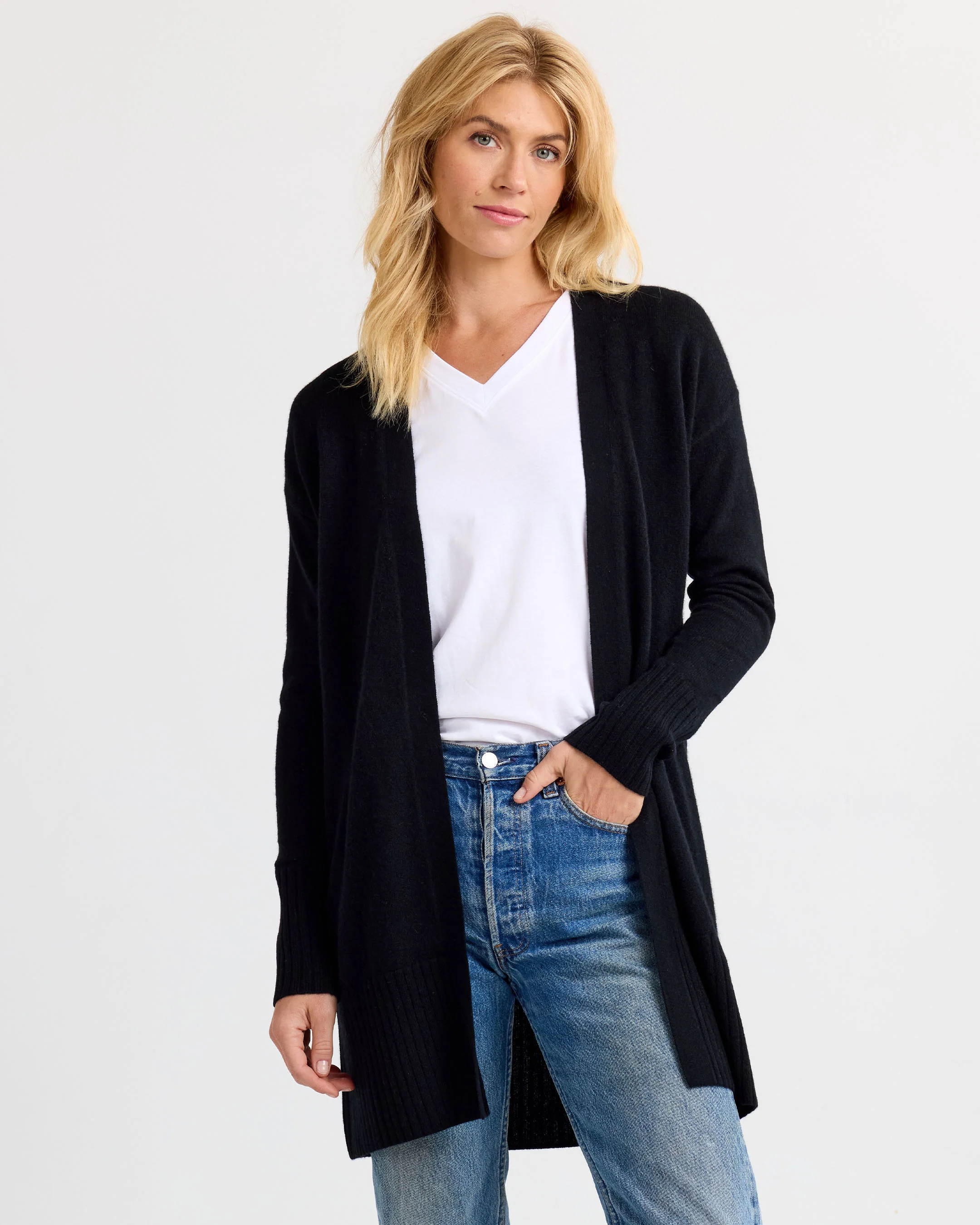 Long Cashmere Cardigan - Image 5