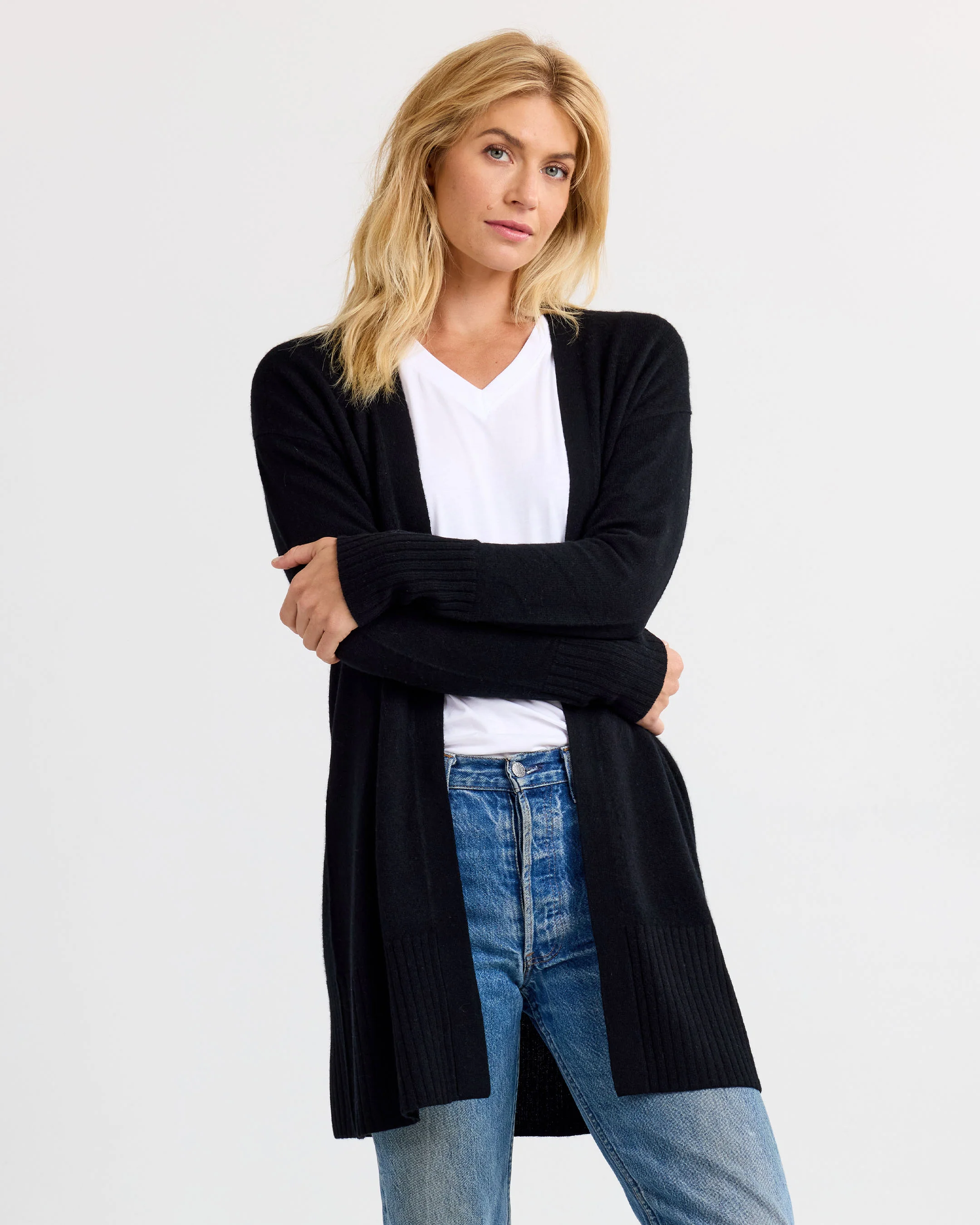 Long Cashmere Cardigan - Image 6