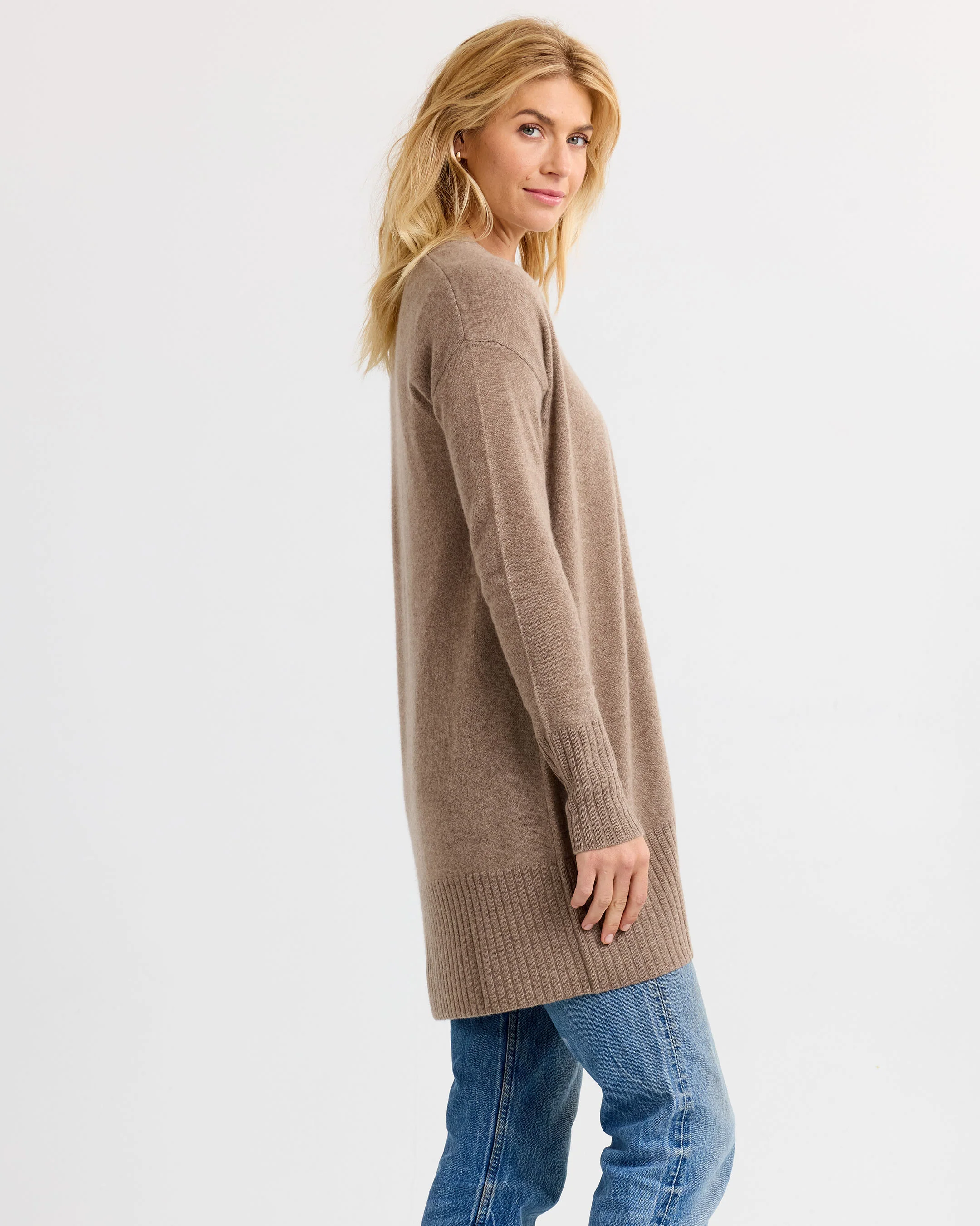 Long Cashmere Cardigan - Image 3