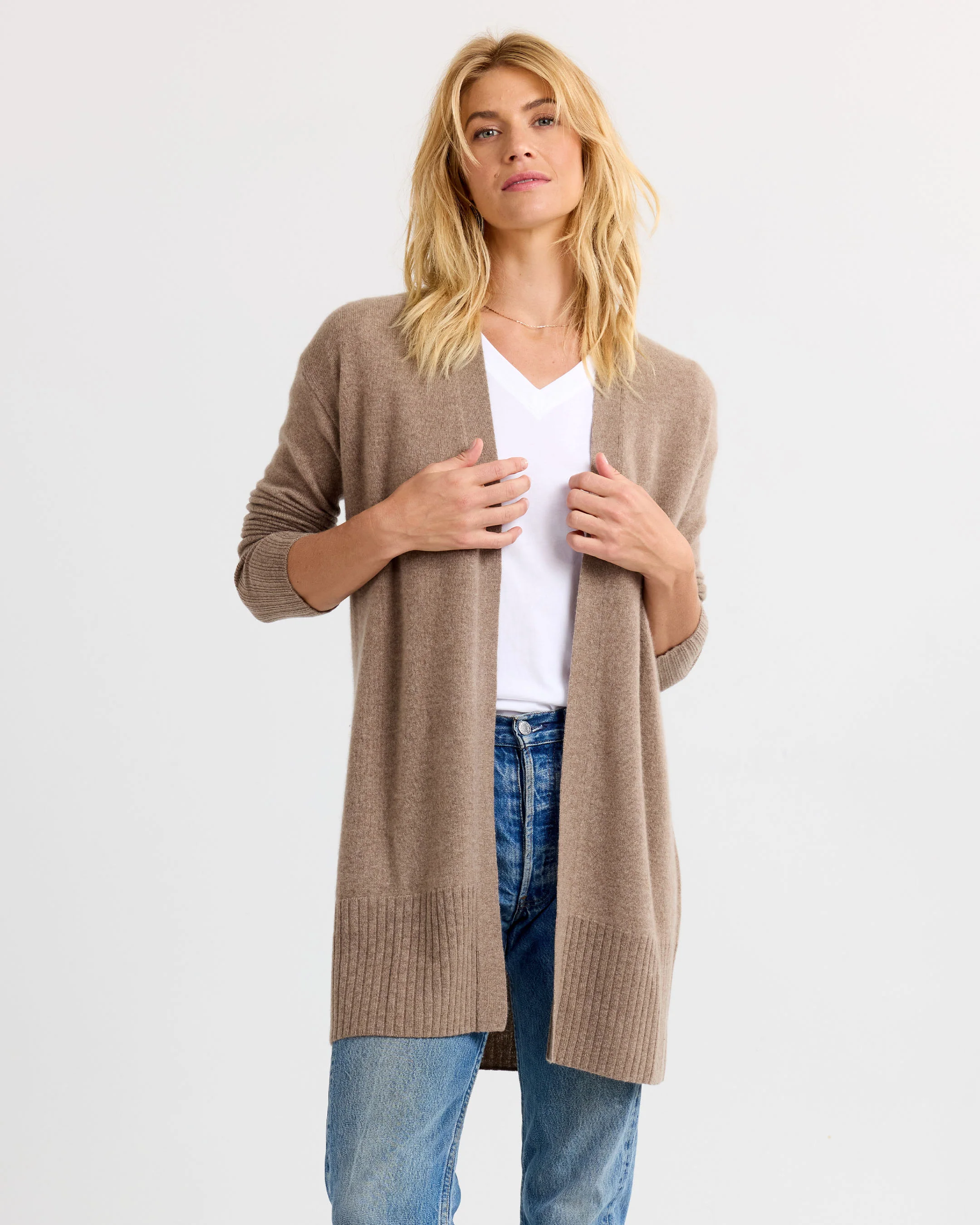 Long Cashmere Cardigan - Image 7