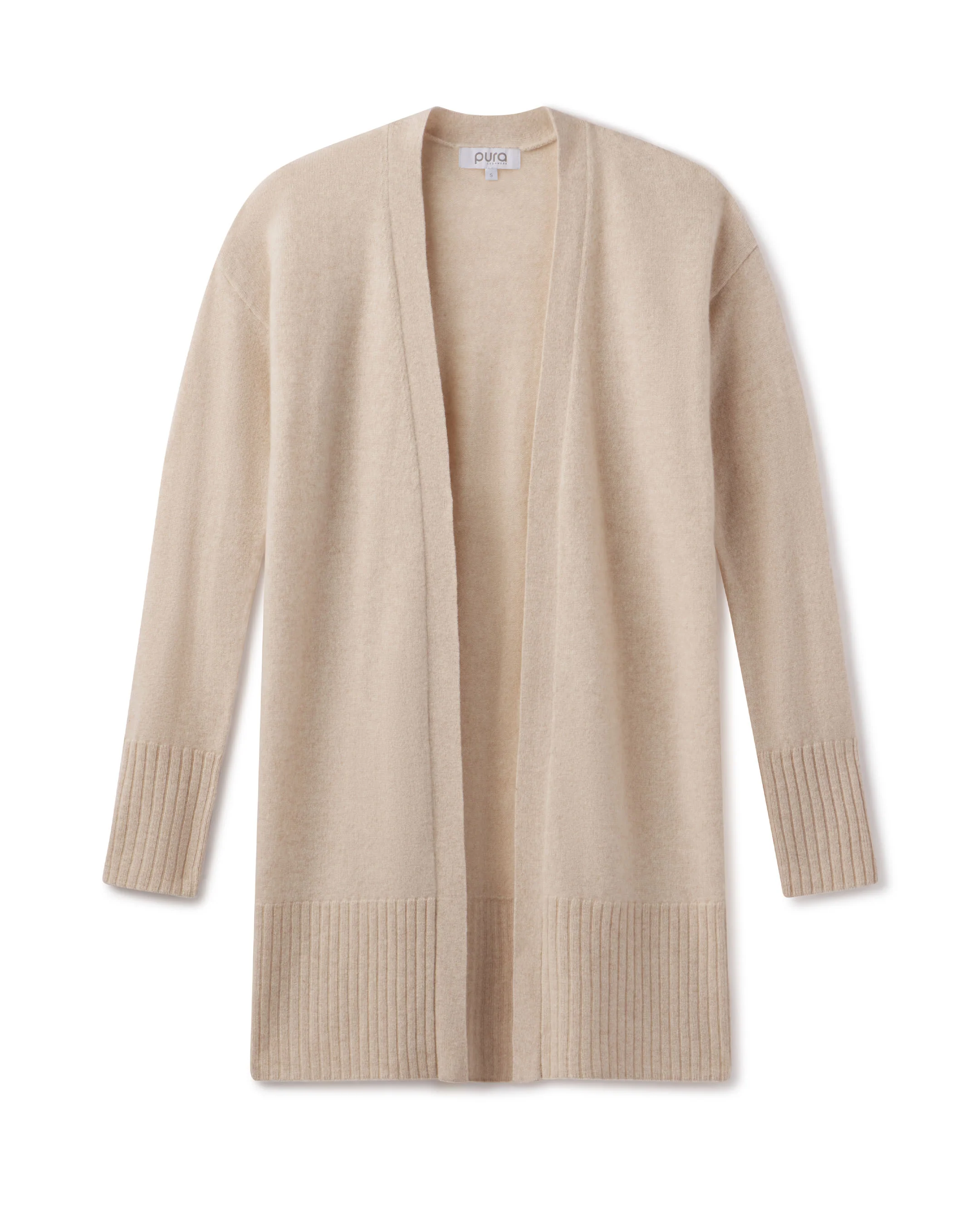 Long Cashmere Cardigan - Image 9