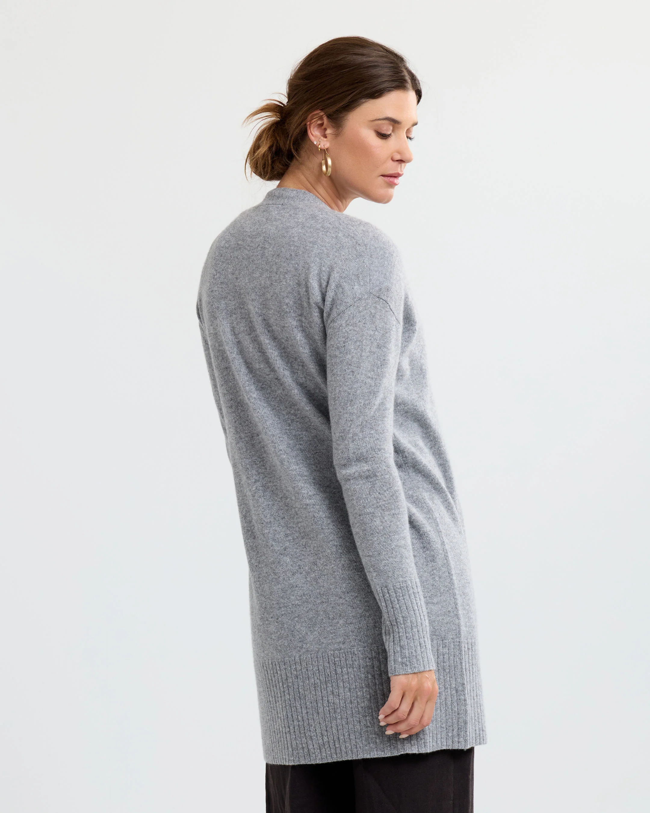 Long Cashmere Cardigan - Image 6