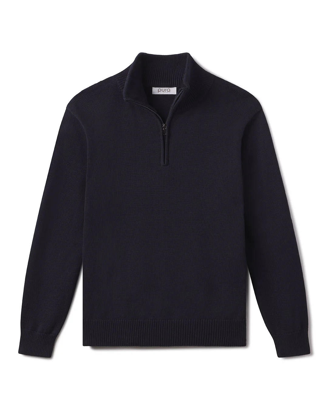 Men's Cotton Classic Half Zip - Image 3