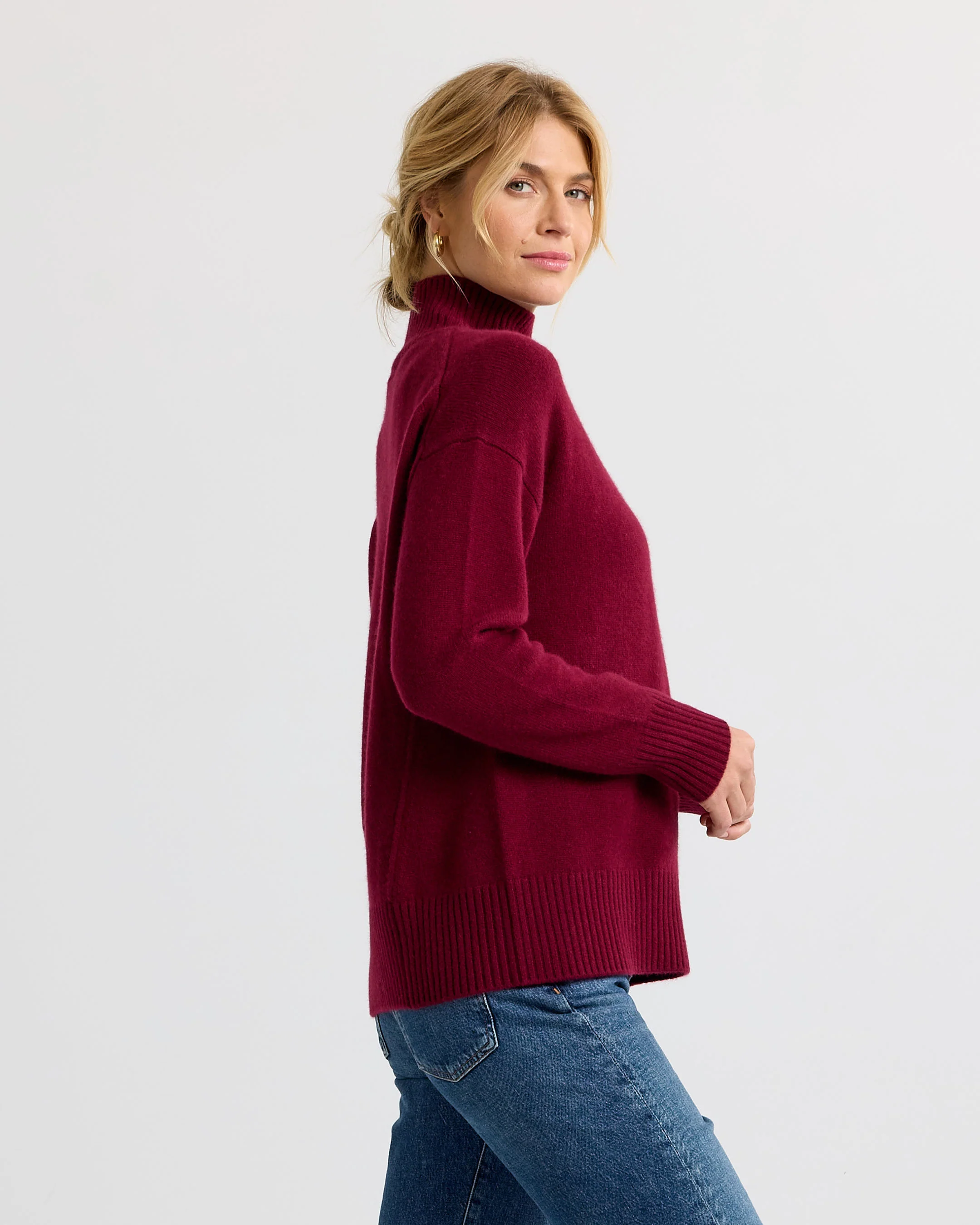 Oversized Cashmere Pullover - Image 4