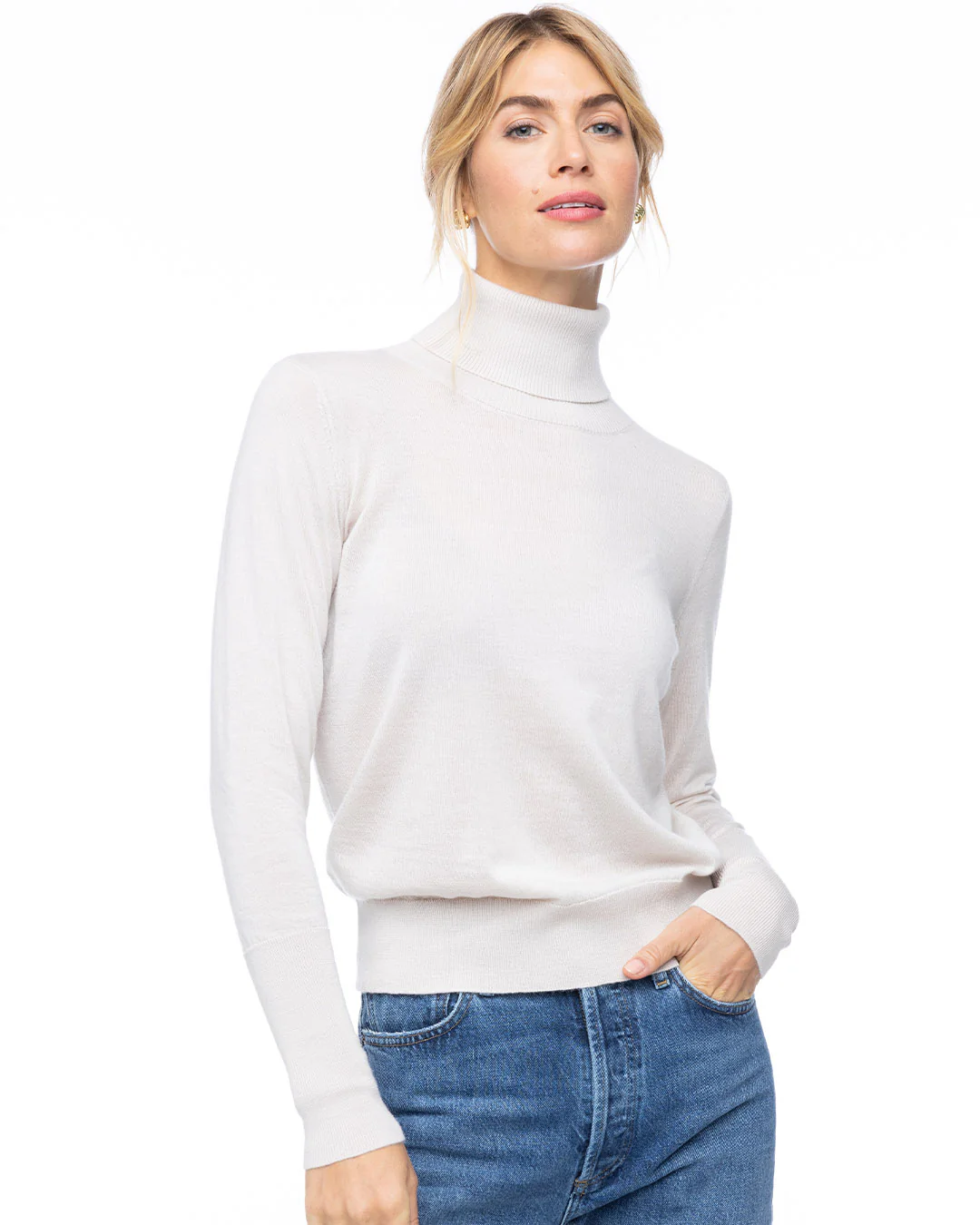 Worsted Cashmere Turtleneck - Image 3